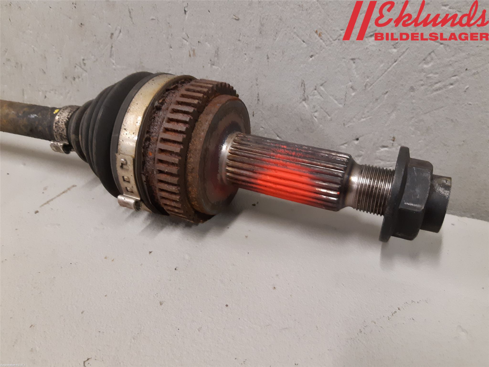 Kia SPORTAGE (SL) 11-15 Drivaxel Bak Vänster