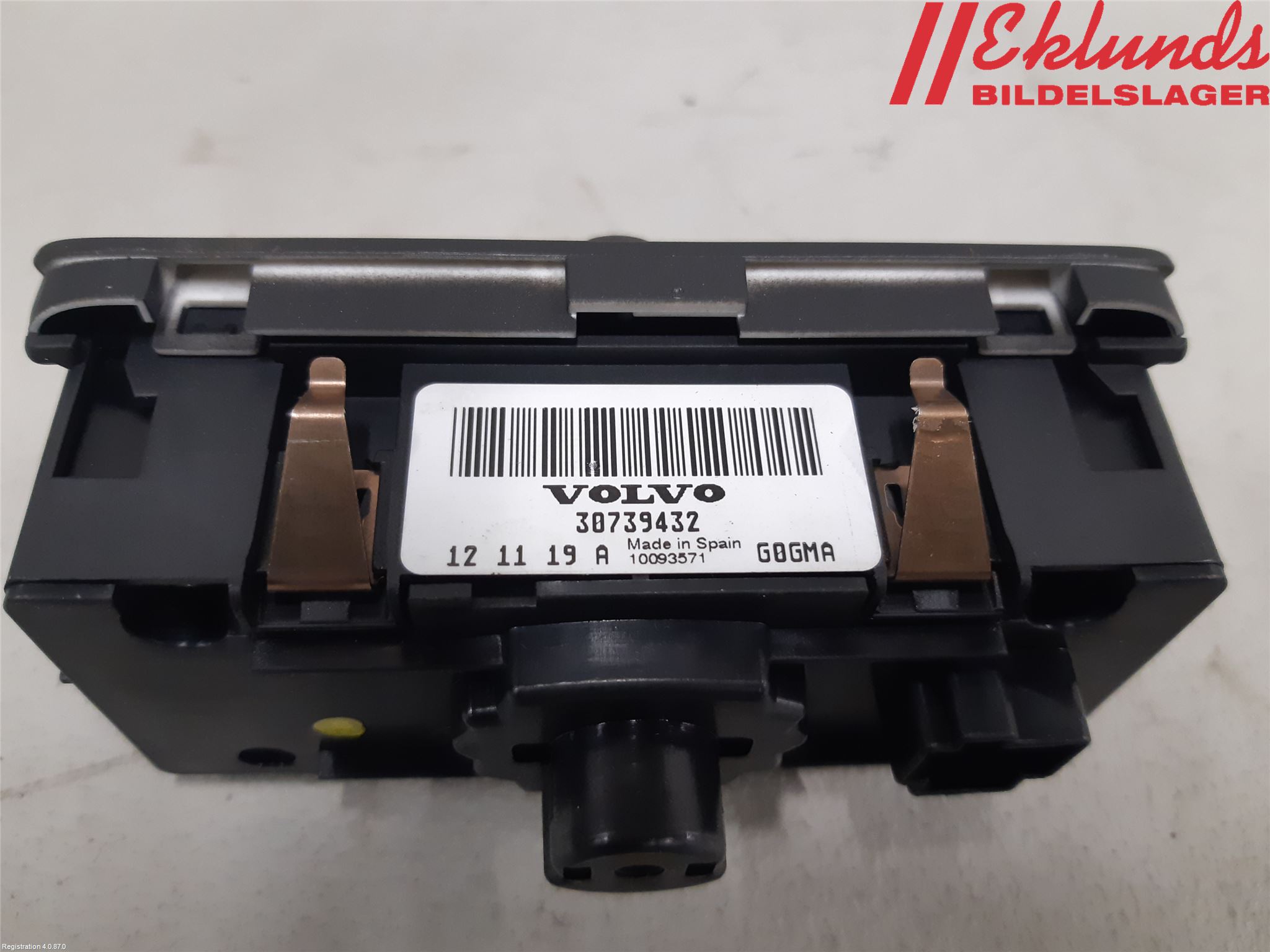 Volvo V60 11-13 Strömställare Ljus