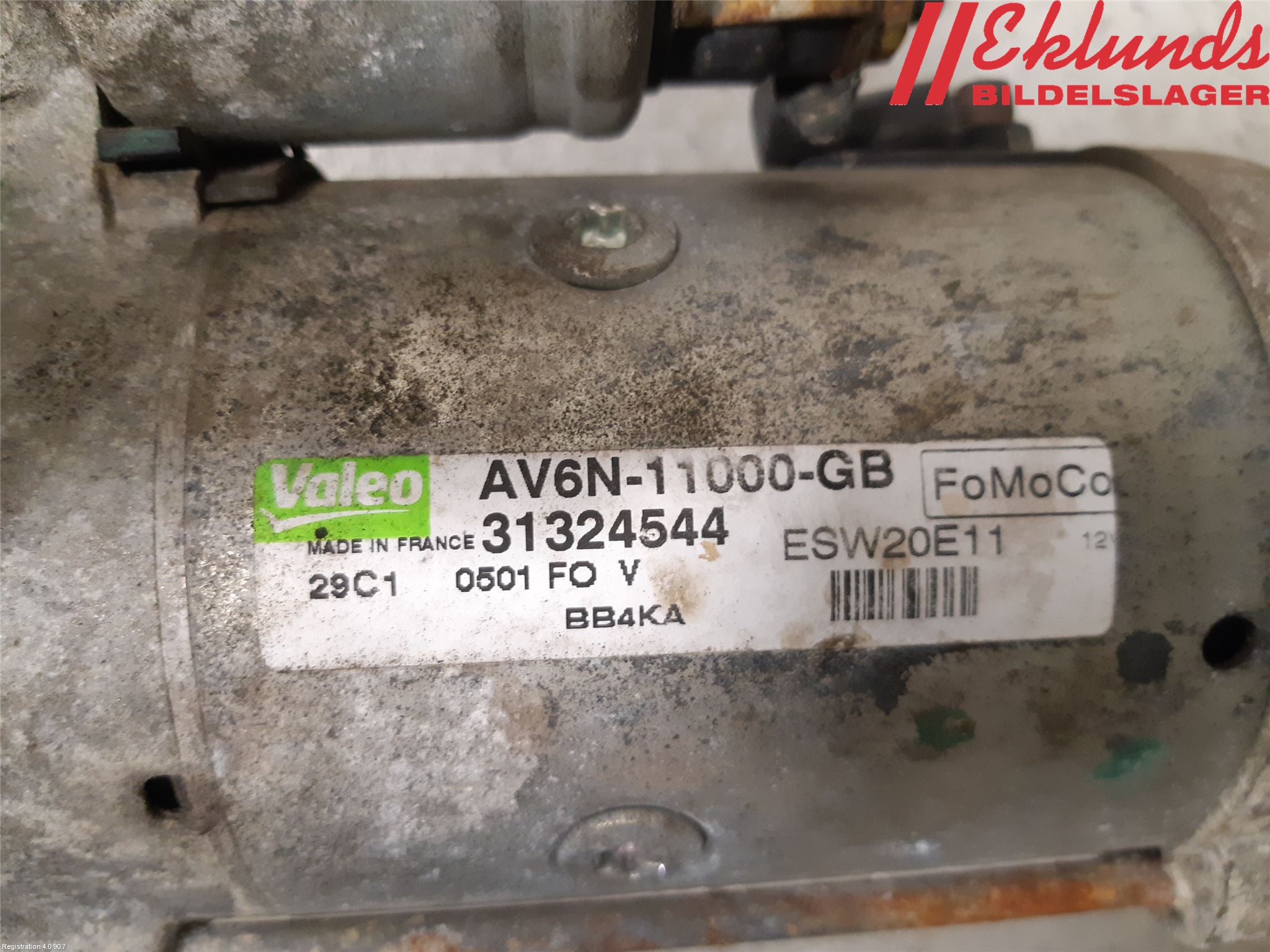 Ford FOCUS 11-14 Startmotor Diesel