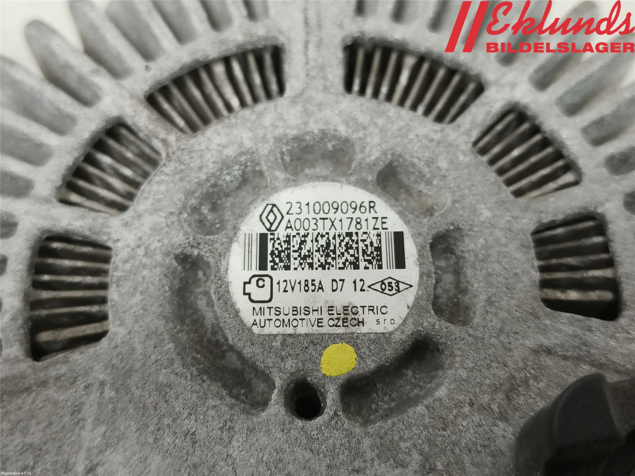 Renault TRAFIC/E-TECH 15- Generator