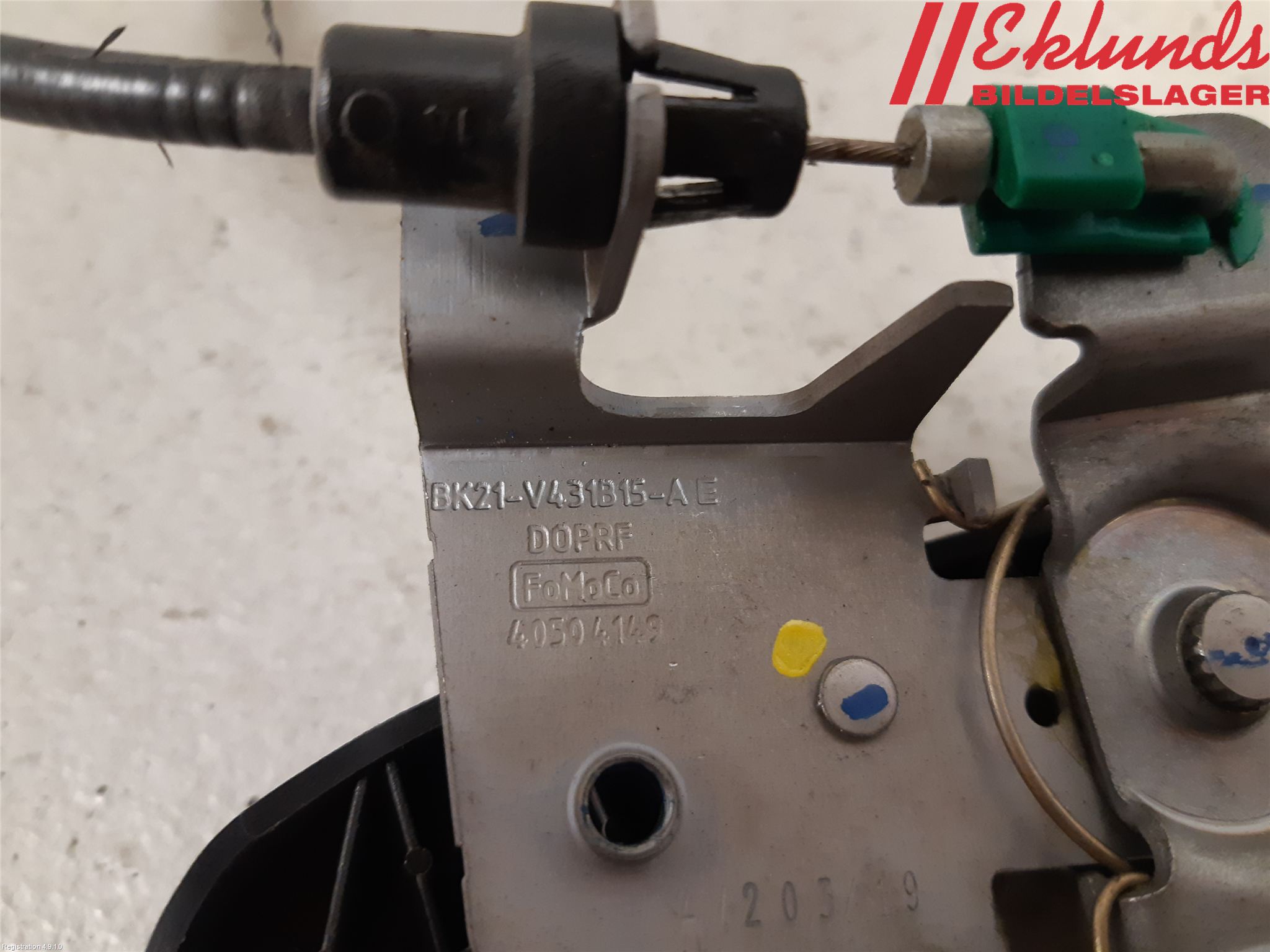 Ford TRANSIT/TOURNEO CONNECT 13-22 Dörrhandtag Inre Vä