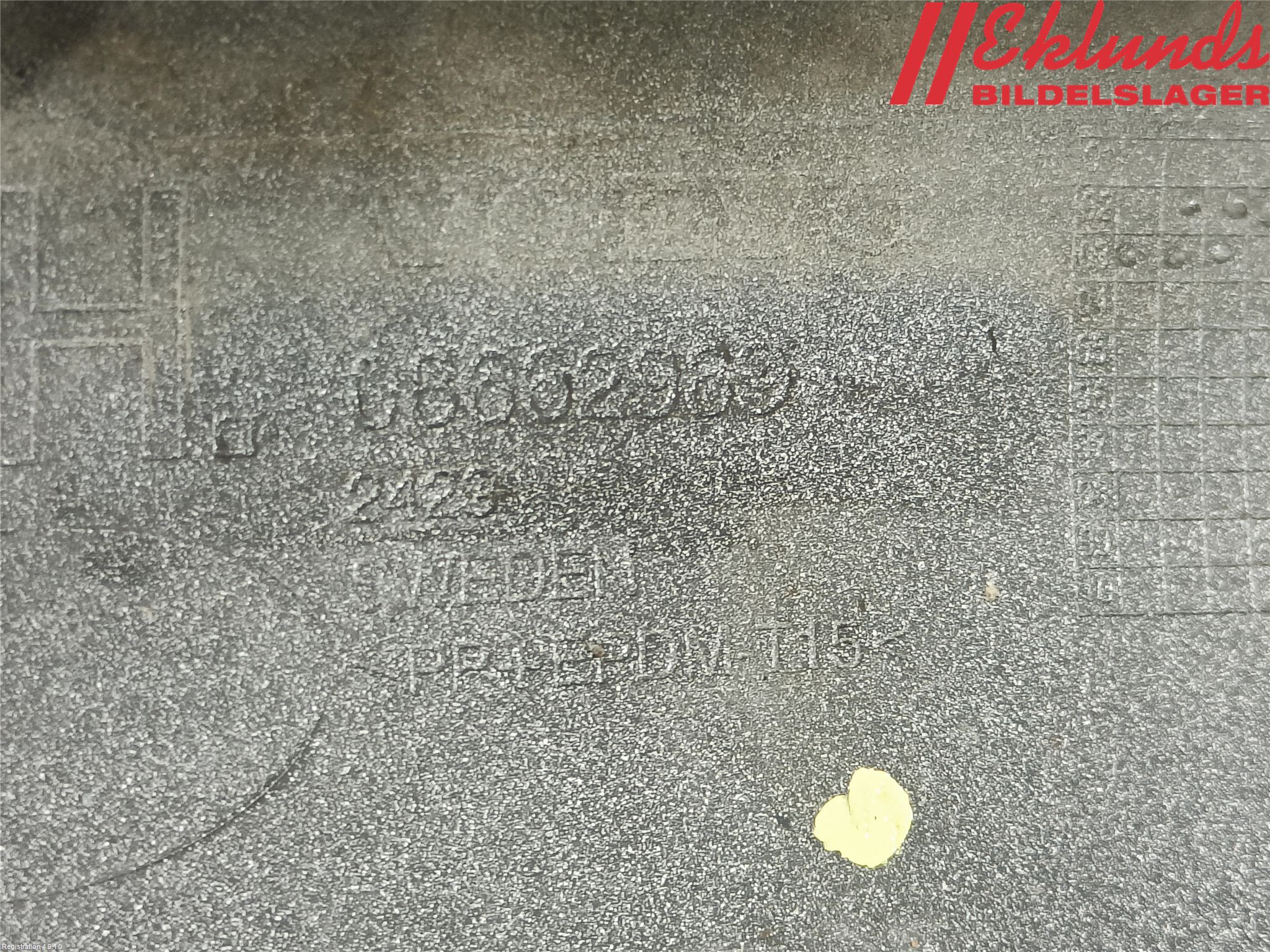 Volvo S80 04-06 Stötfångarlist Fram