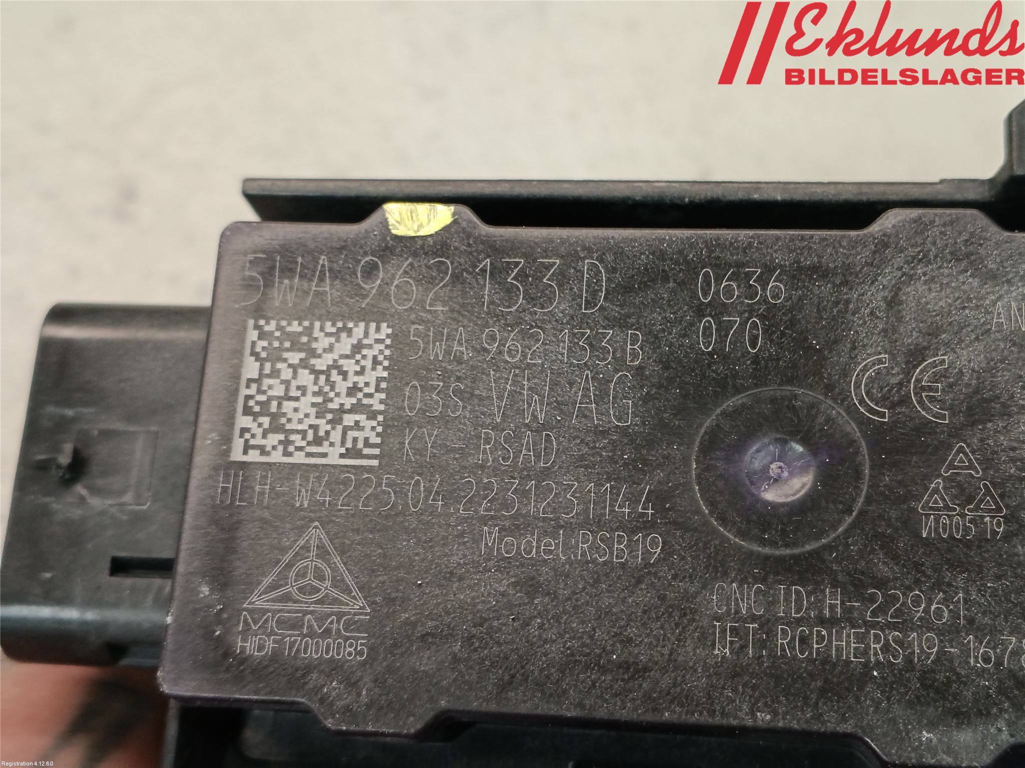 Volkswagen VW ID.4 21- Antenn