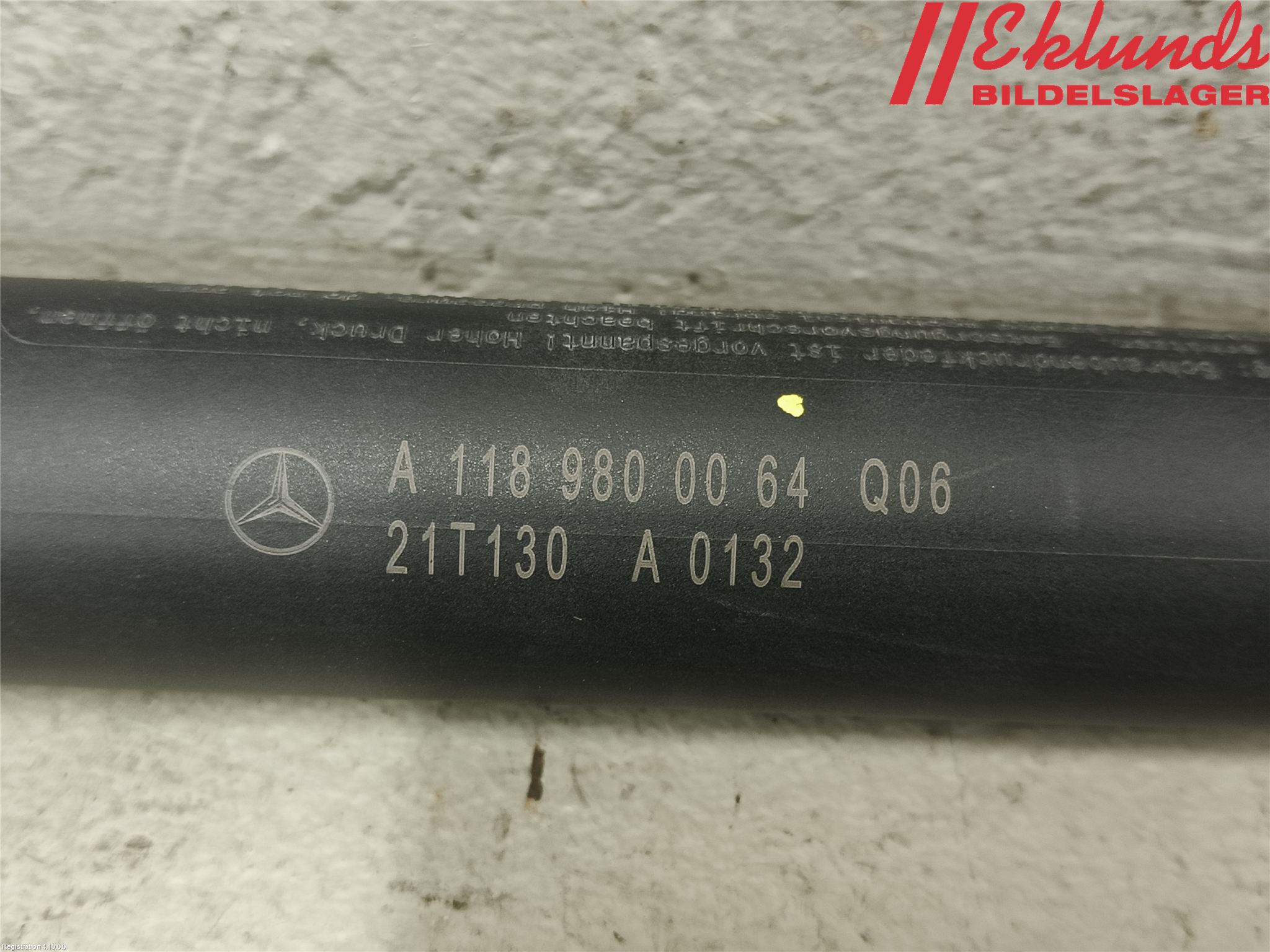 Mercedes-Benz MB CLA-KLASS (C118/X118) 19- Gasfjäder Baklucka