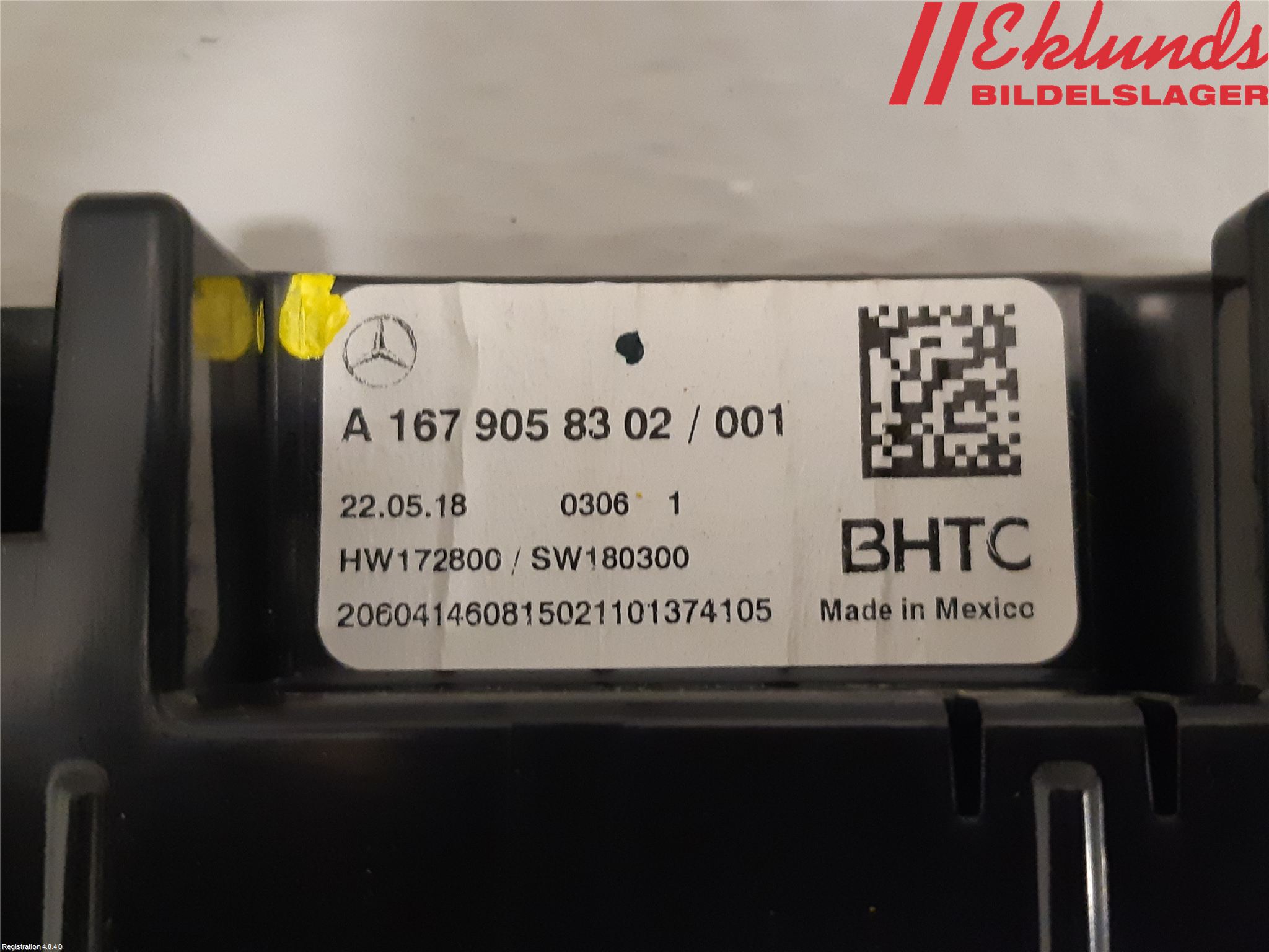 Mercedes-Benz MB GLE-KLASS (W167/V167/C167) 19- Strömställare Multifunktion