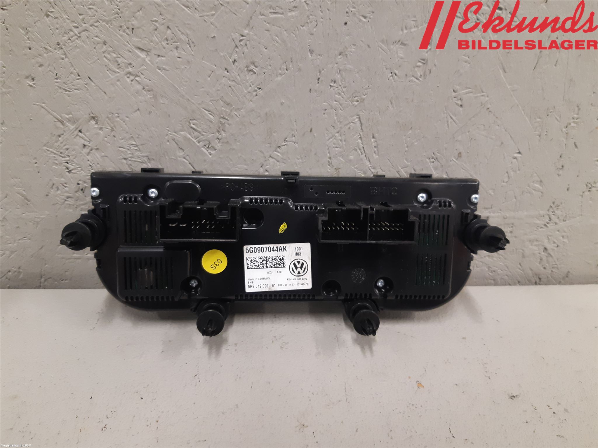 Volkswagen VW PASSAT 15-19 Ac Styrenhet Ac Manöveren
