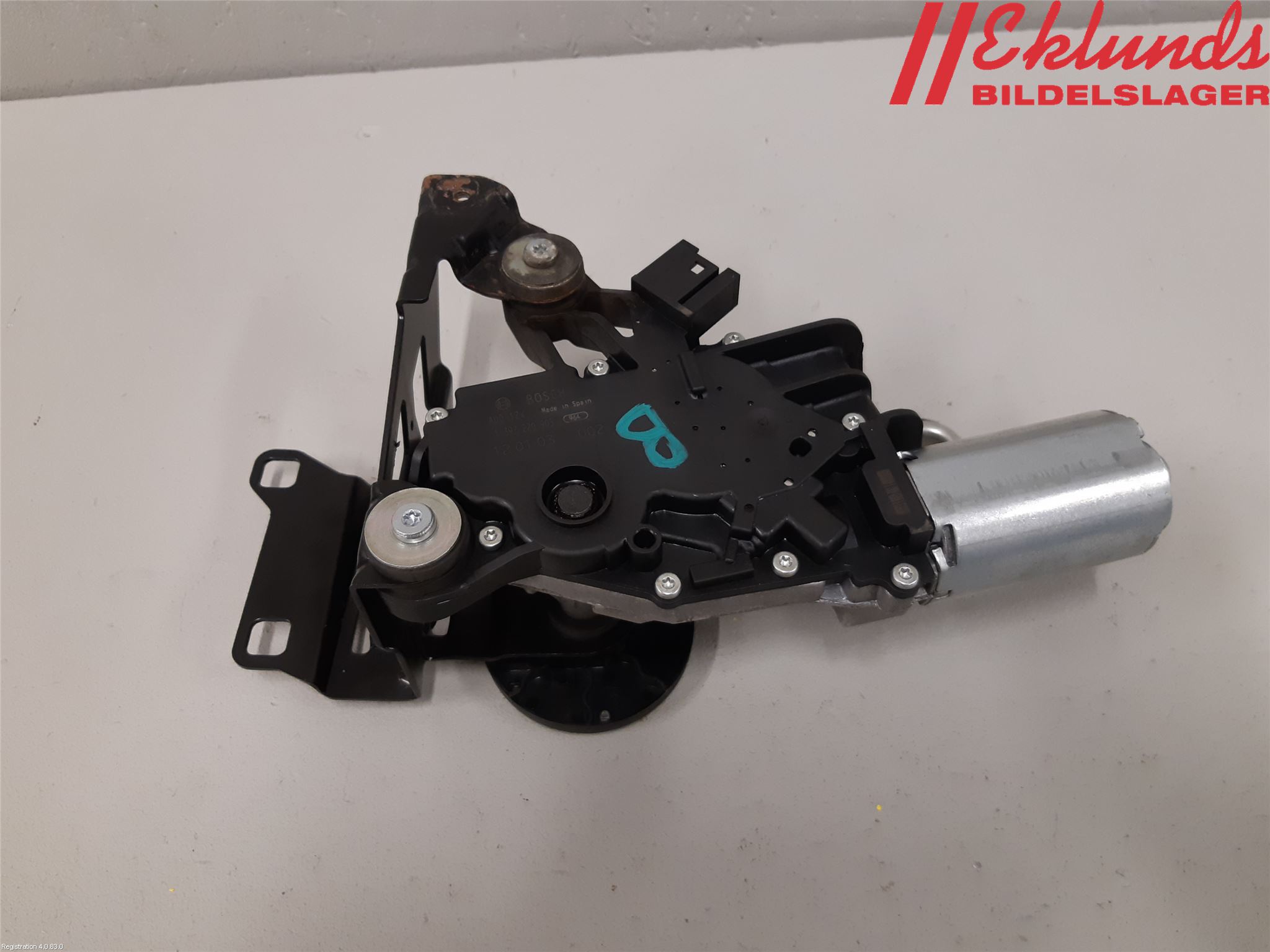 BMW 3 E90/91 SED/TOU 05-12 Torkarmotor Baklucka