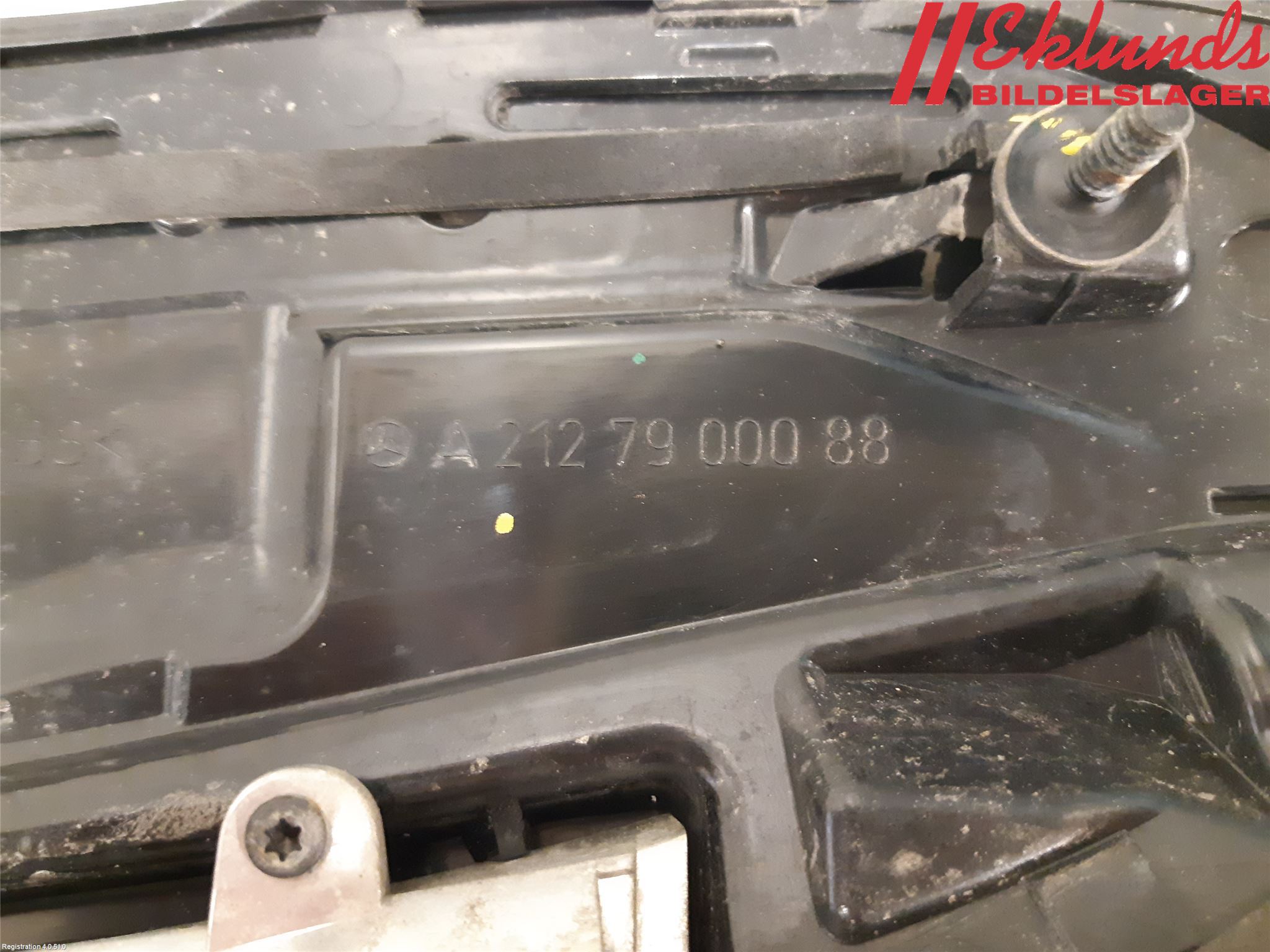 Mercedes-Benz MB E-KLASS (W212) 09-16 Spoiler Baklucka