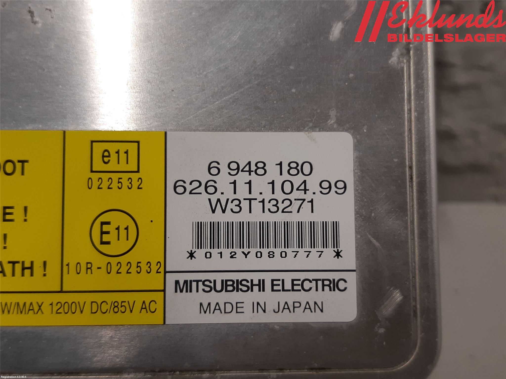 Volvo V70 14-16 Styrenhet Strålkastare