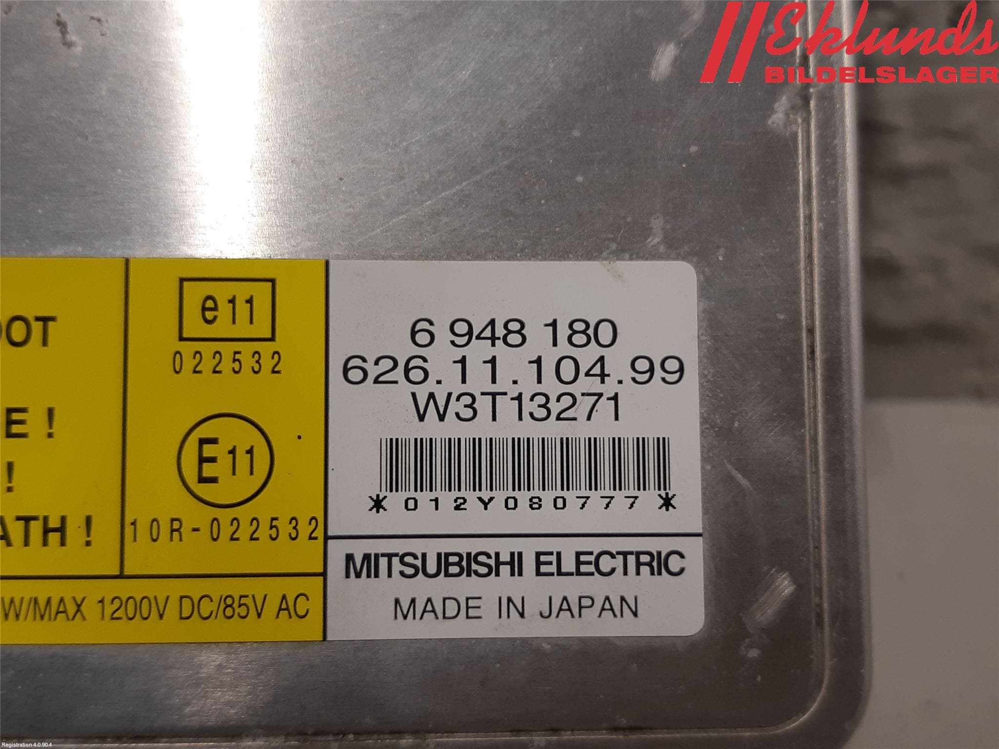 Volvo V70 14-16 Styrenhet Strålkastare