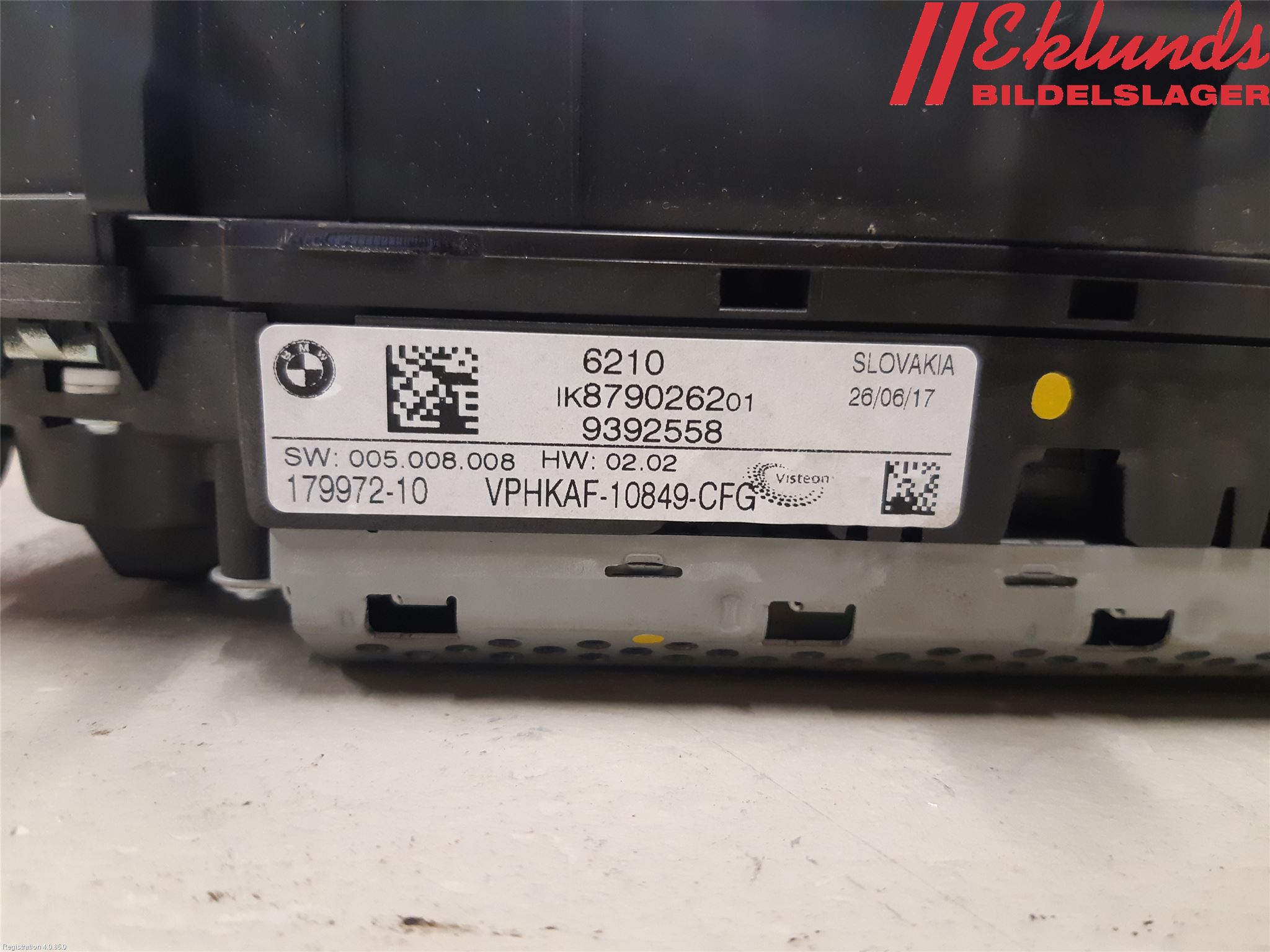 BMW 5 G30/G31/F90 17-23 Instrument Komb