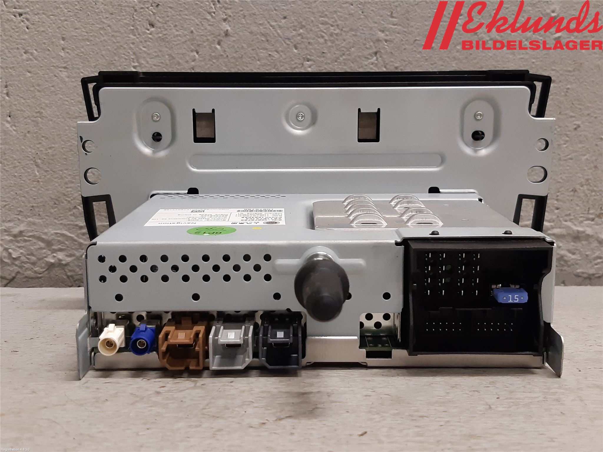 MG ZS EV 20- Multifunktionsdisplay