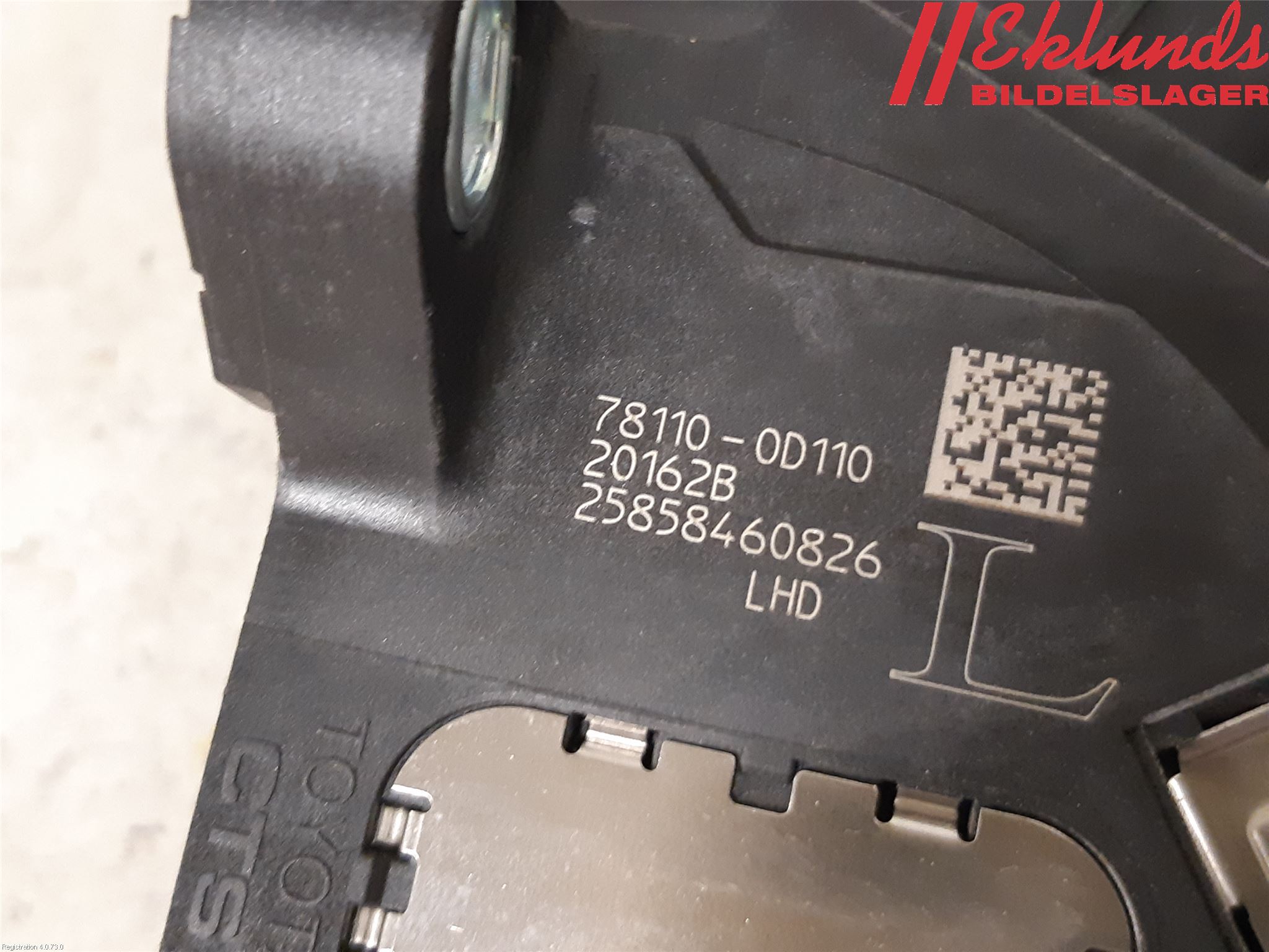 Toyota YARIS XP130 15-20 Gaspedal