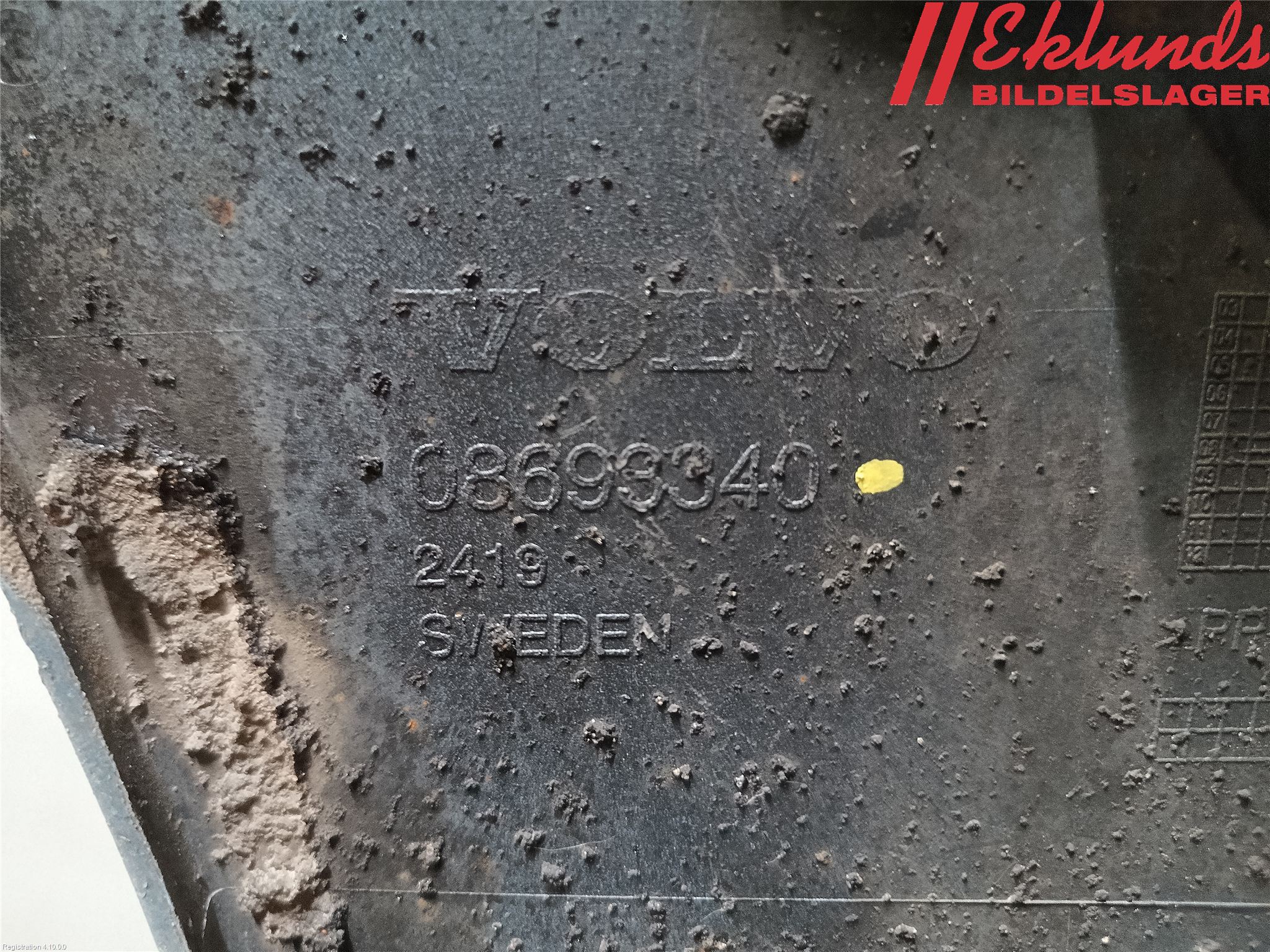 Volvo V70 00-04 Stötfångarbeklädnad Fram