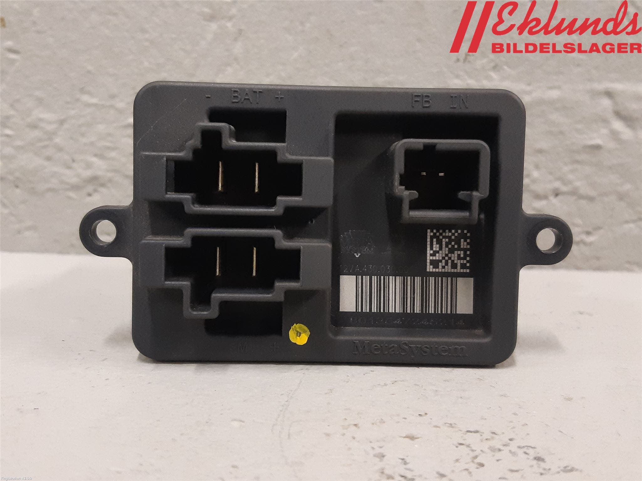 Citroen JUMPY/E-JUMPY 16- Värmefläktsmotstånd