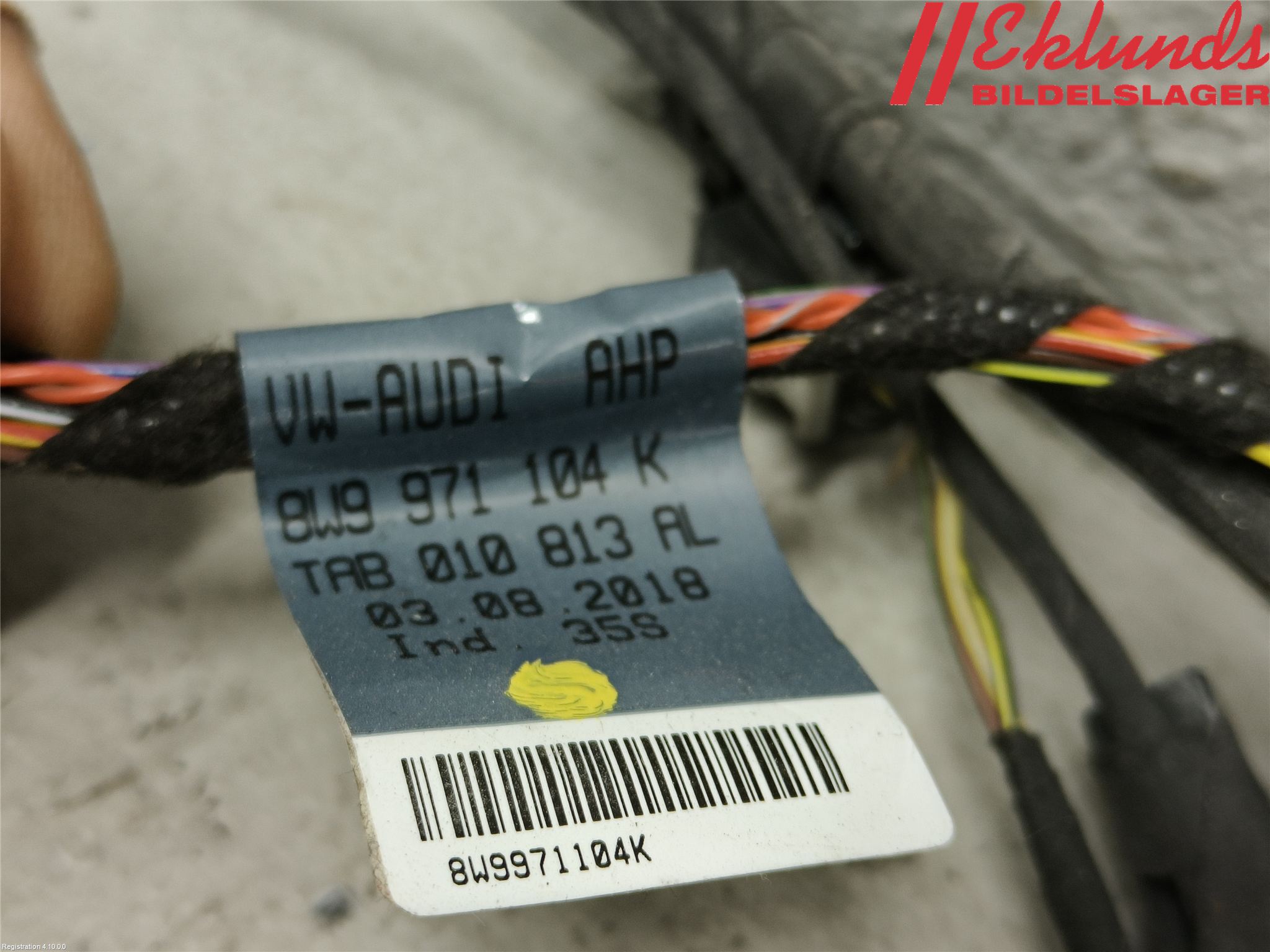 Audi A4/S4 B9 20- Kabelhärva