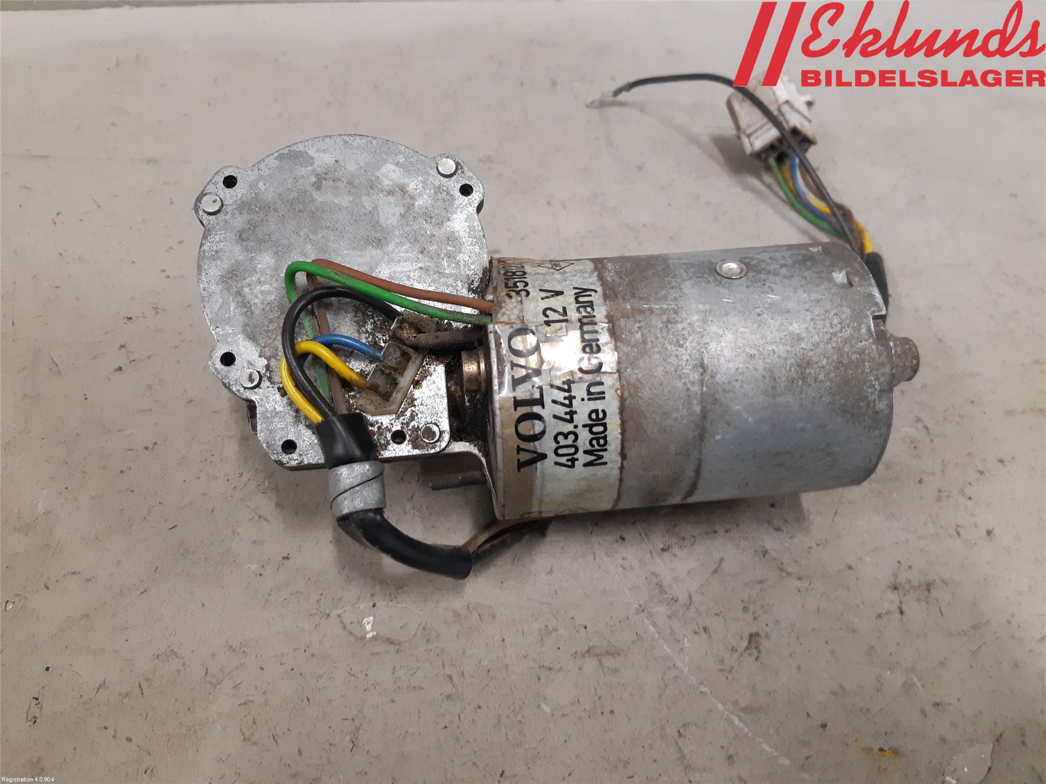 Volvo 940 91-98 Torkarmotor Vindruta