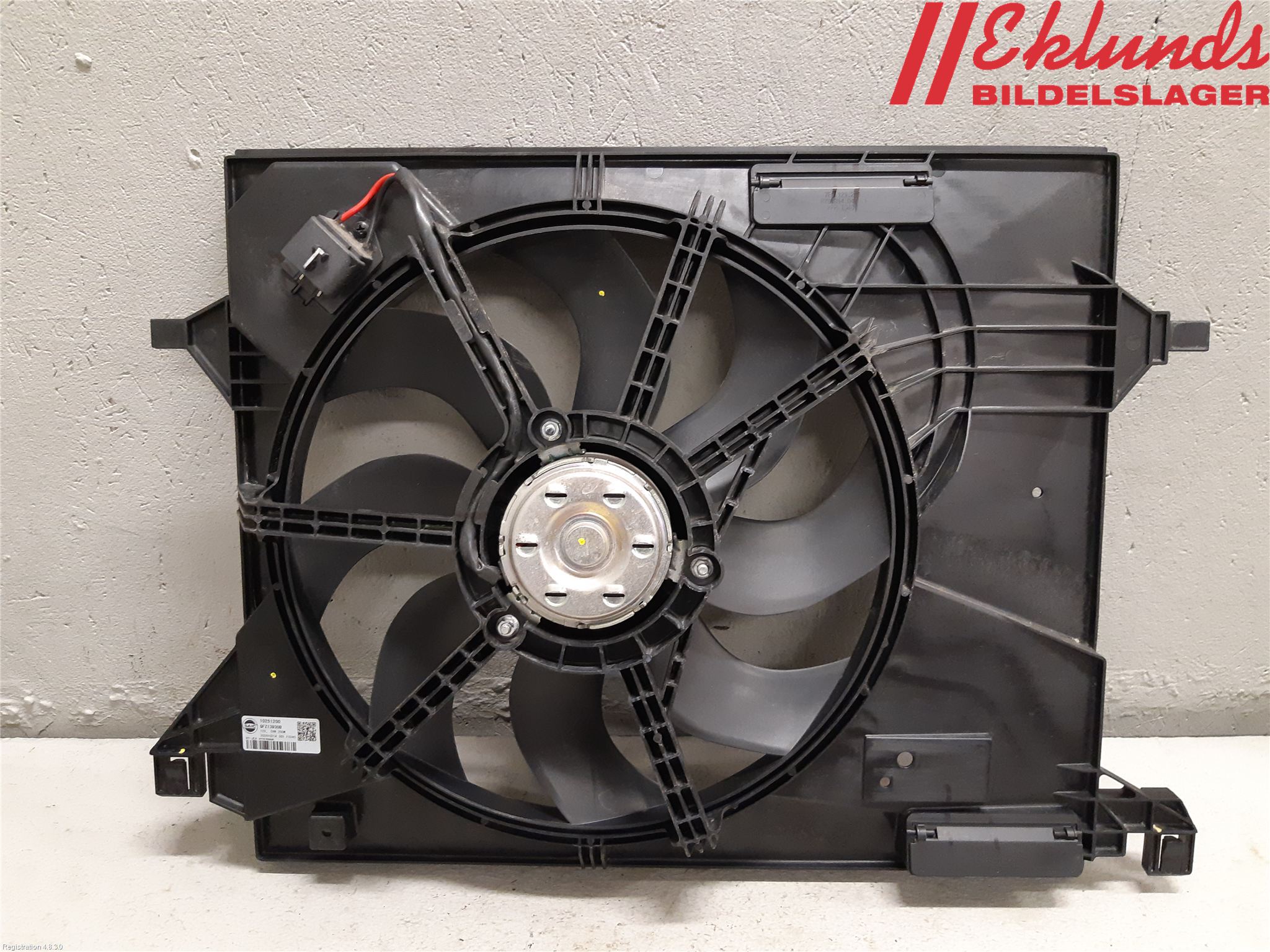 MG ZS EV 20- Kylfläkt El