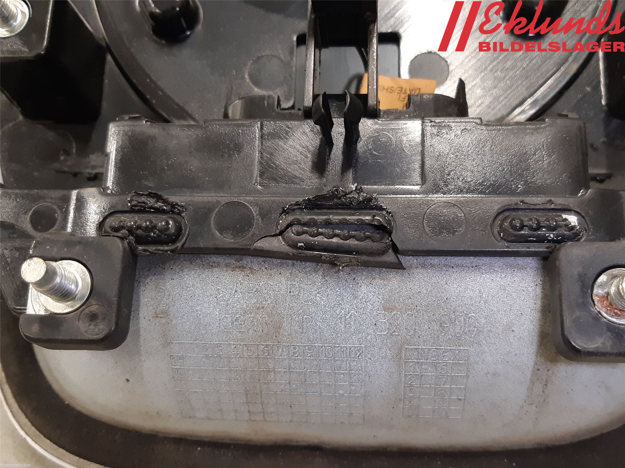 Opel ASTRA J 10-15 Bakluckehandtag