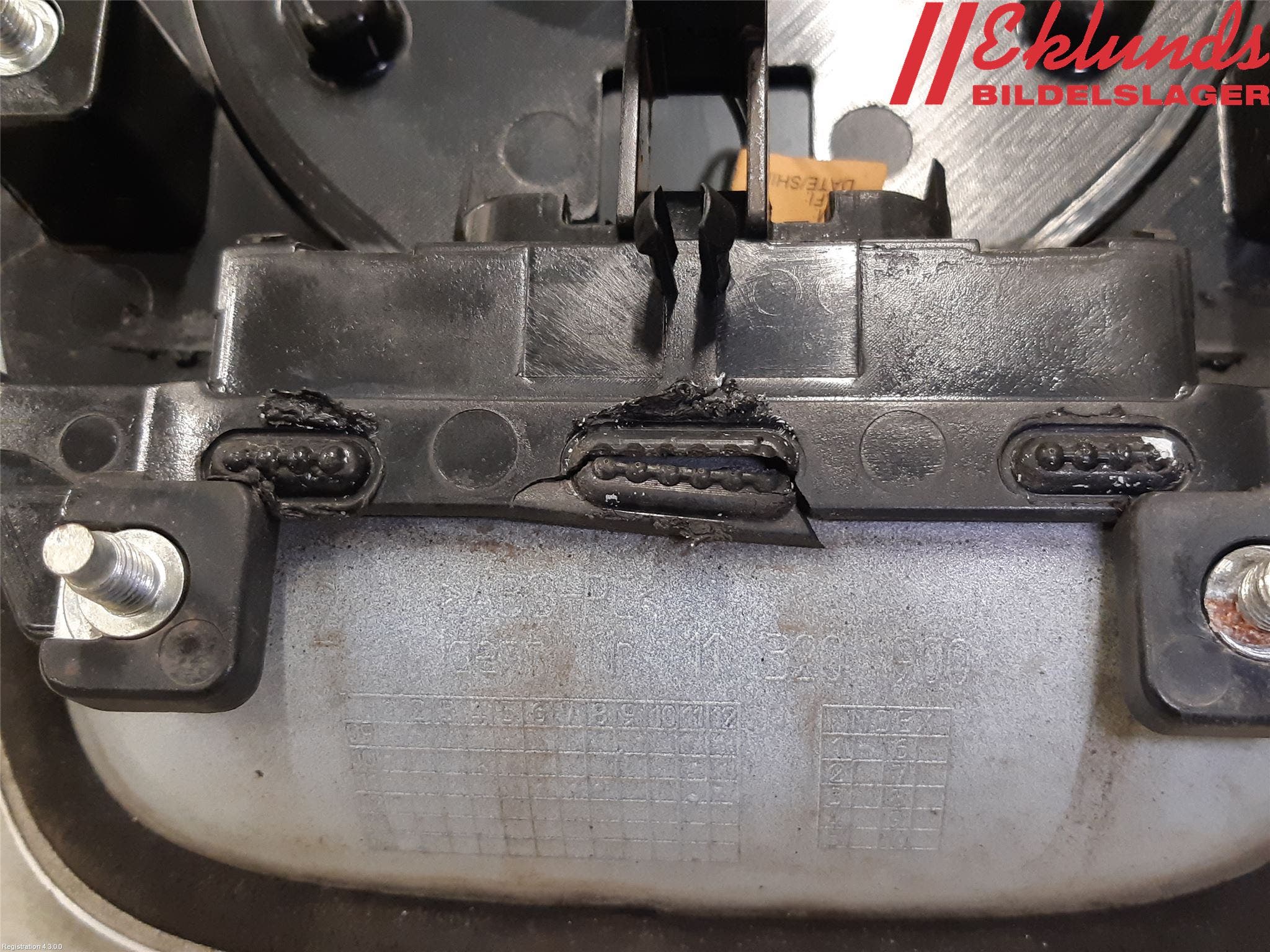 Opel ASTRA J 10-15 Bakluckehandtag