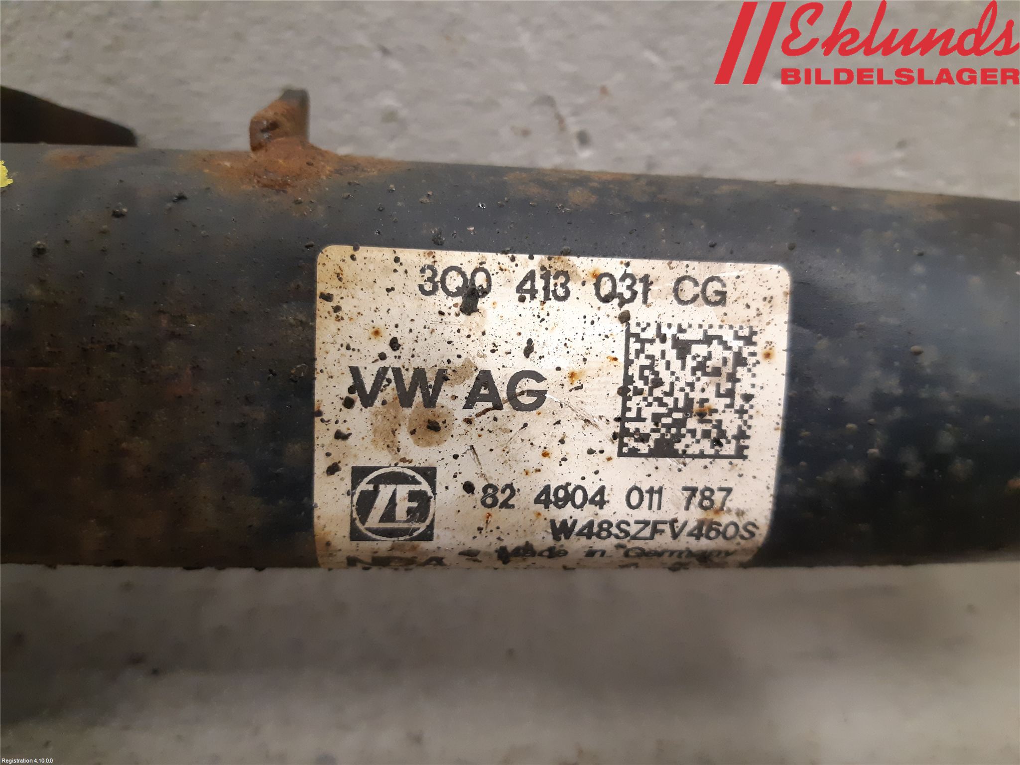 Volkswagen VW PASSAT 15-19 Fjäderben Fram Höger