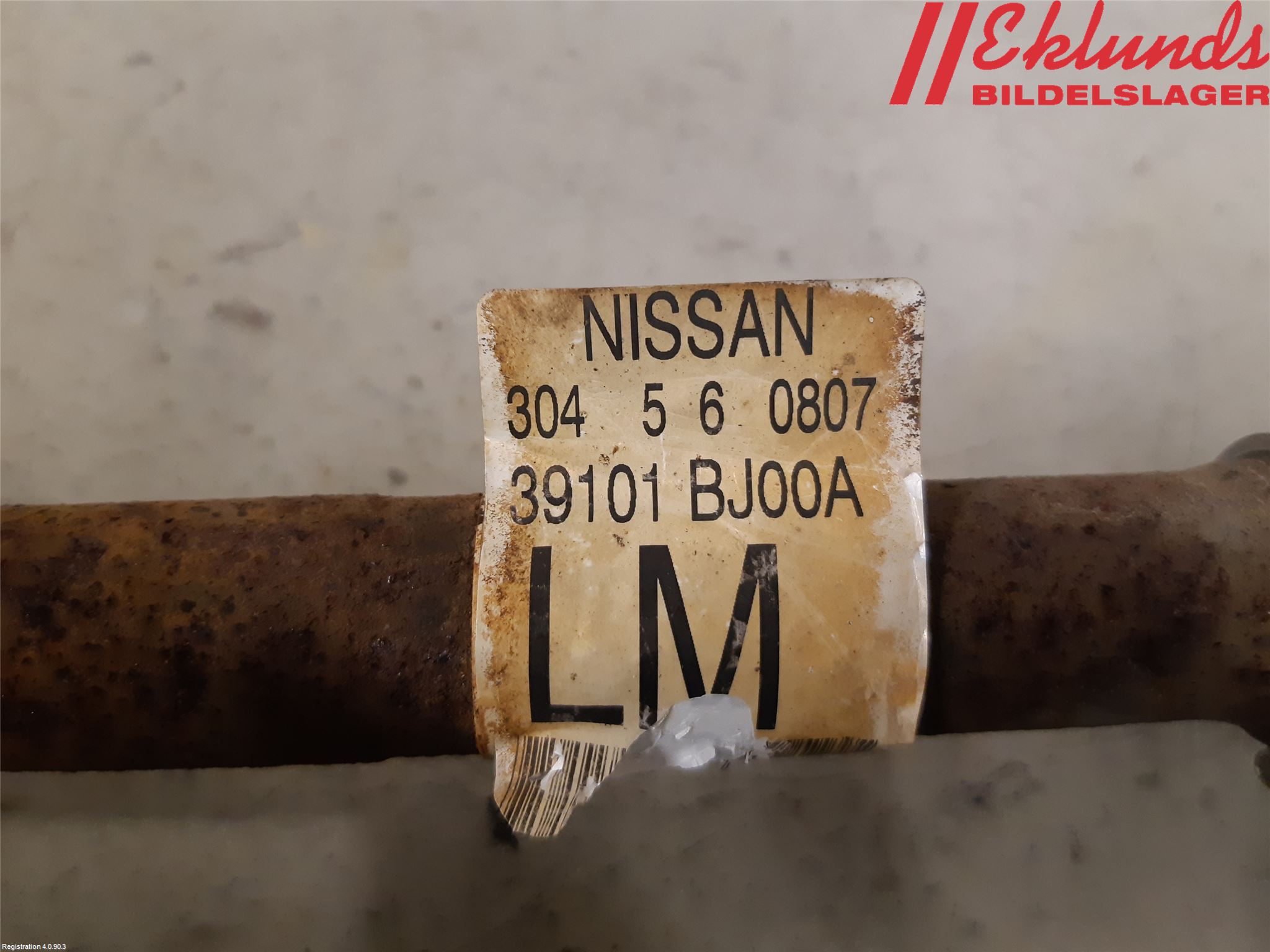 Nissan NV200/NV200 COMBI Drivaxel Fram Vänster
