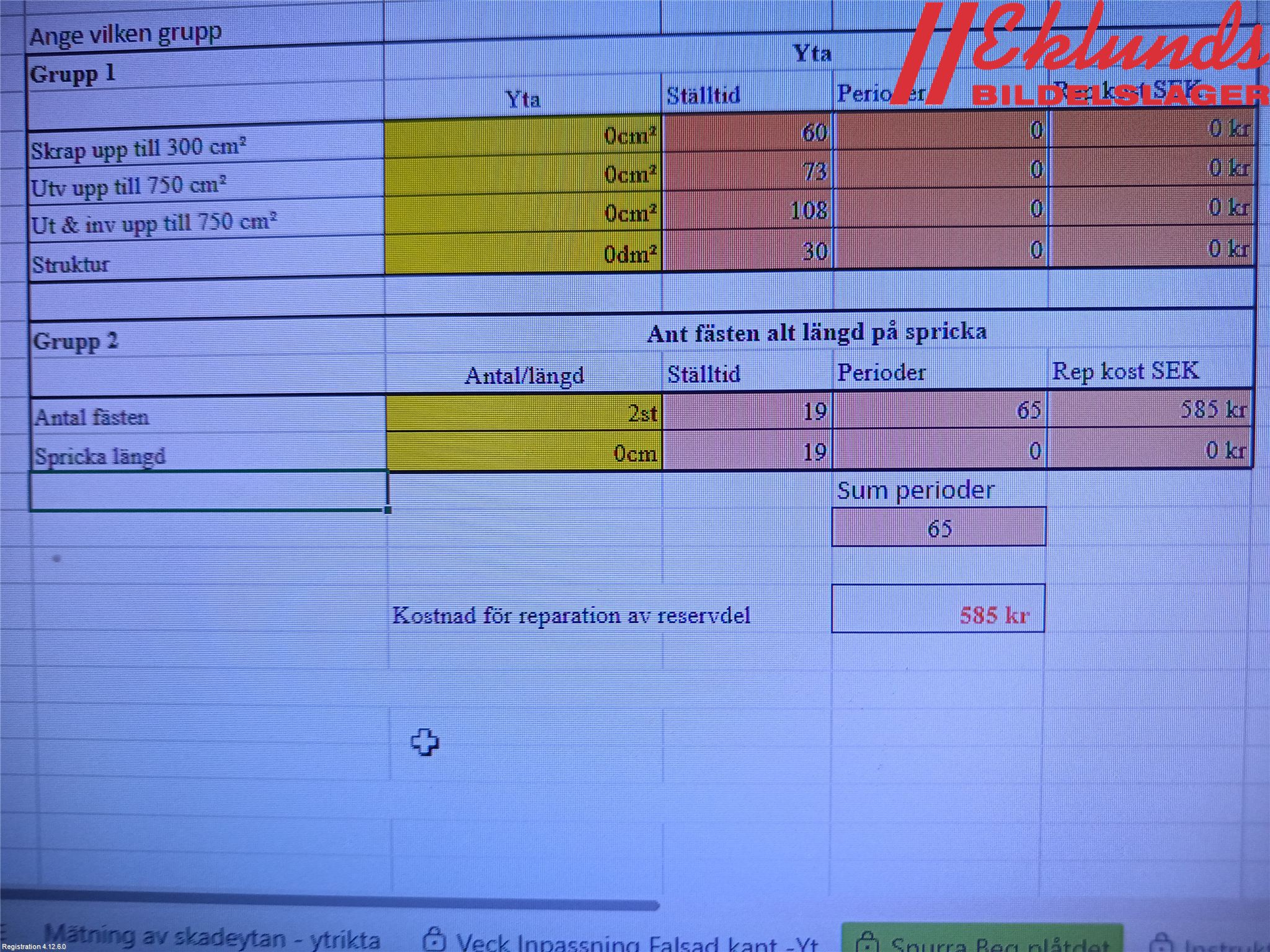Kia CEED 06-12 Stötfångarbeklädnad Fram
