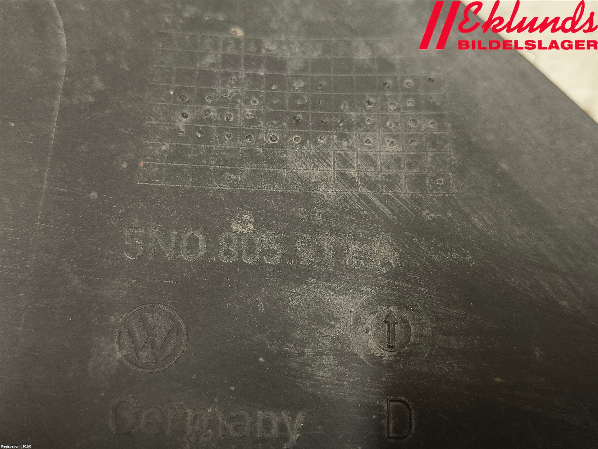 Volkswagen VW TIGUAN 07-16 Skärm Inner