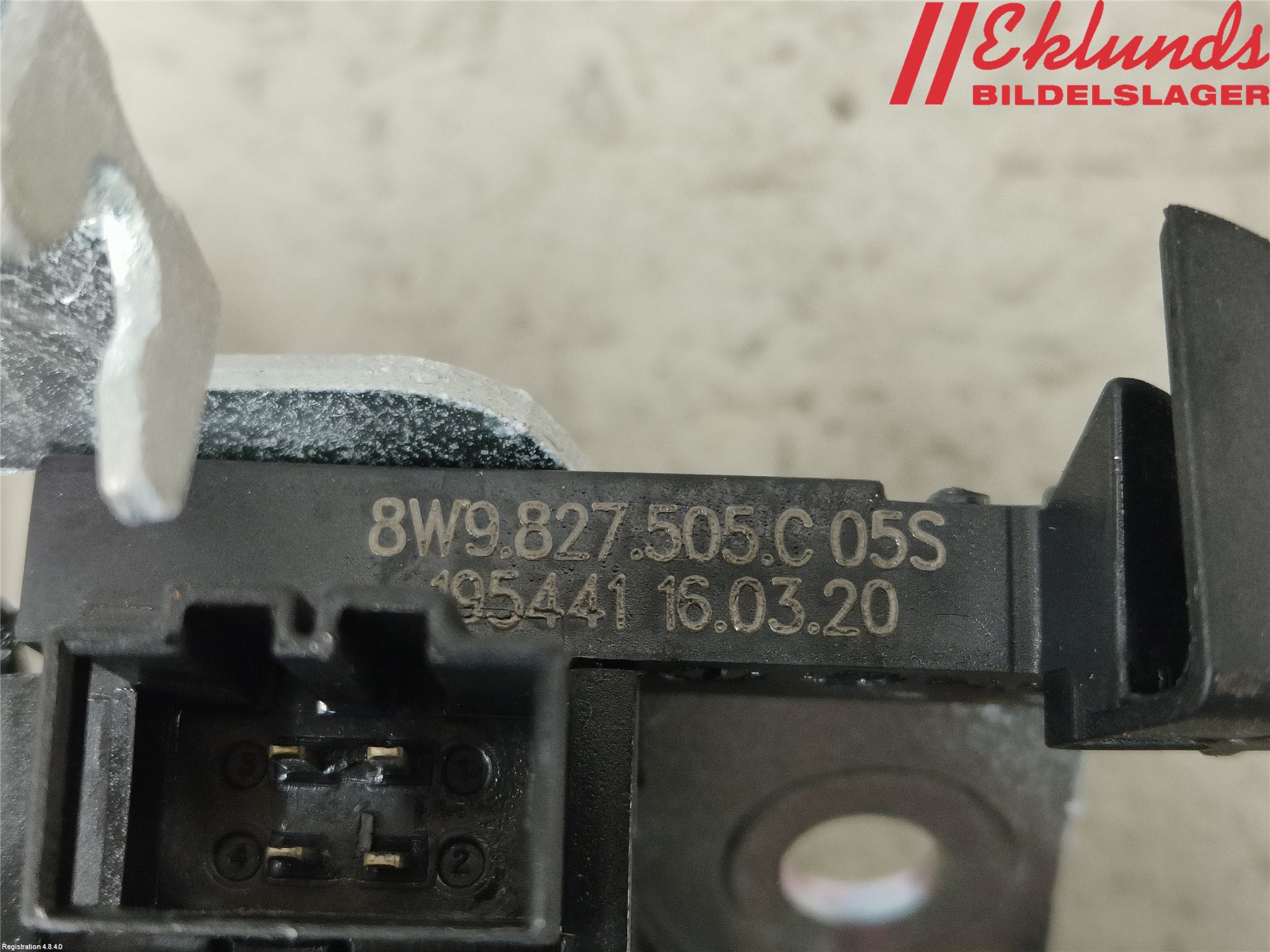 Audi A3/S3 8Y 21- Låskista Baklucka