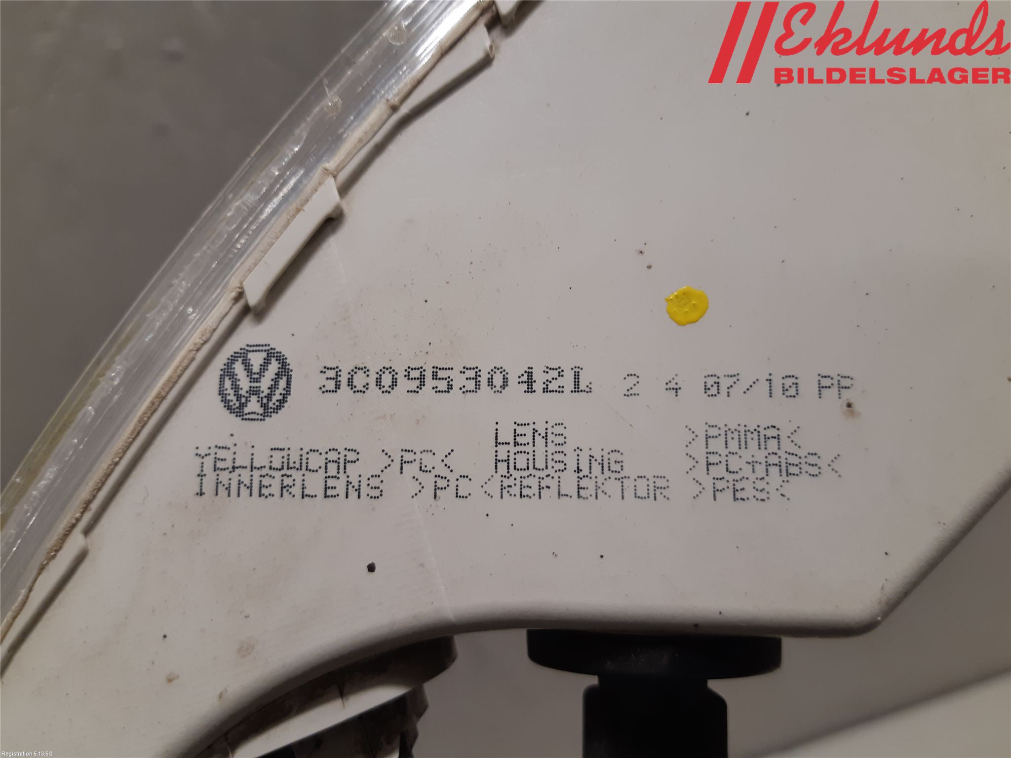 Volkswagen VW PASSAT 05-11 Blinkers Fram Höger