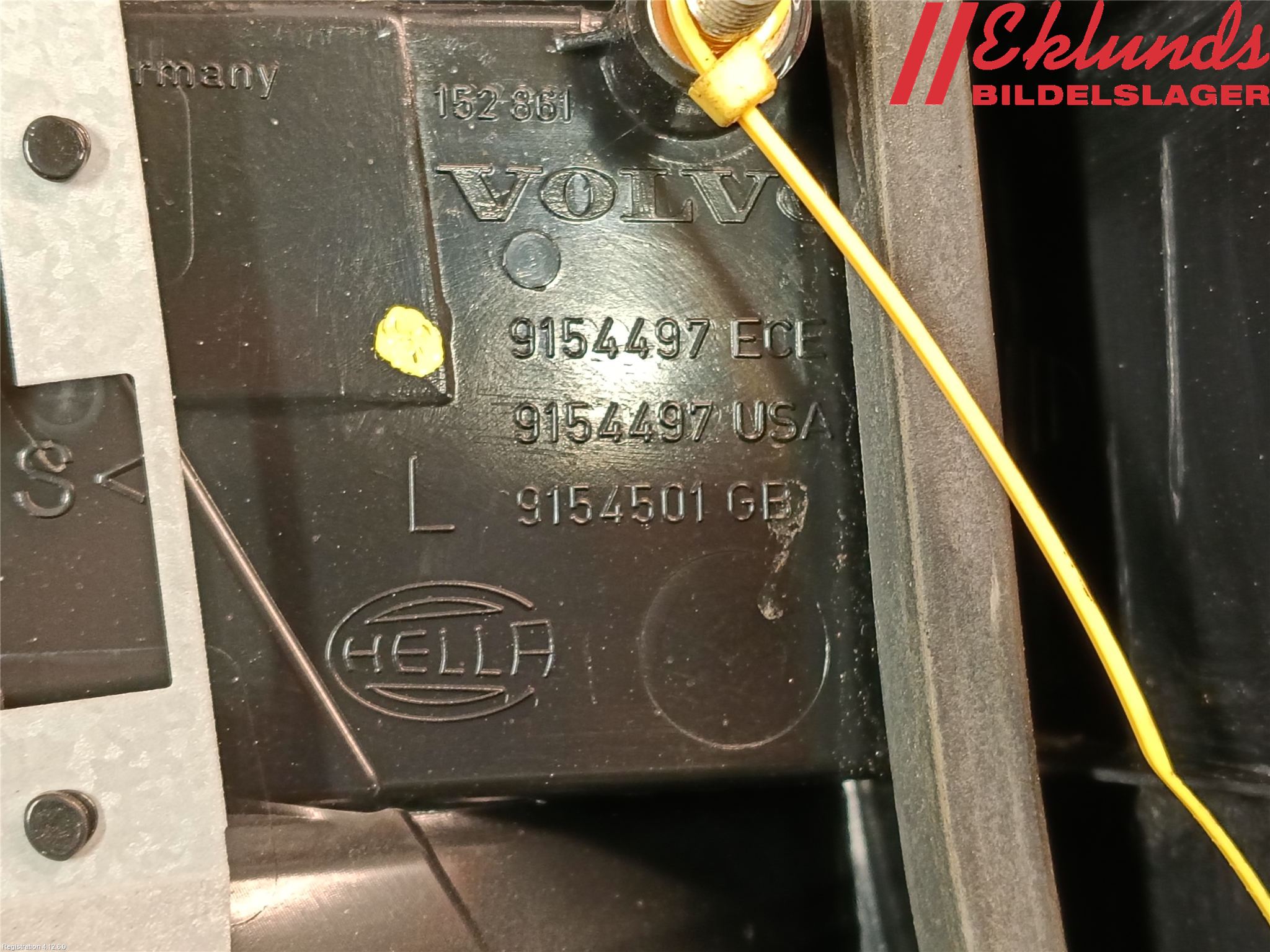 Volvo V70 00-04 Bakljus Vänster