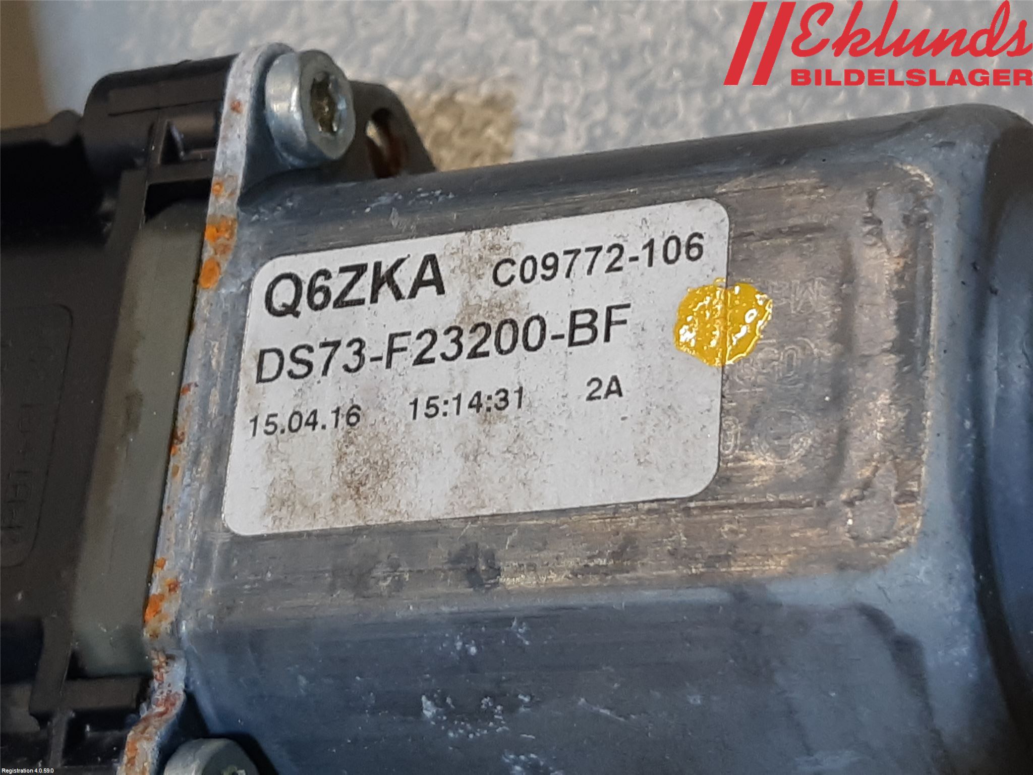 Ford MONDEO 15-22 Fönsterhiss El Kompl