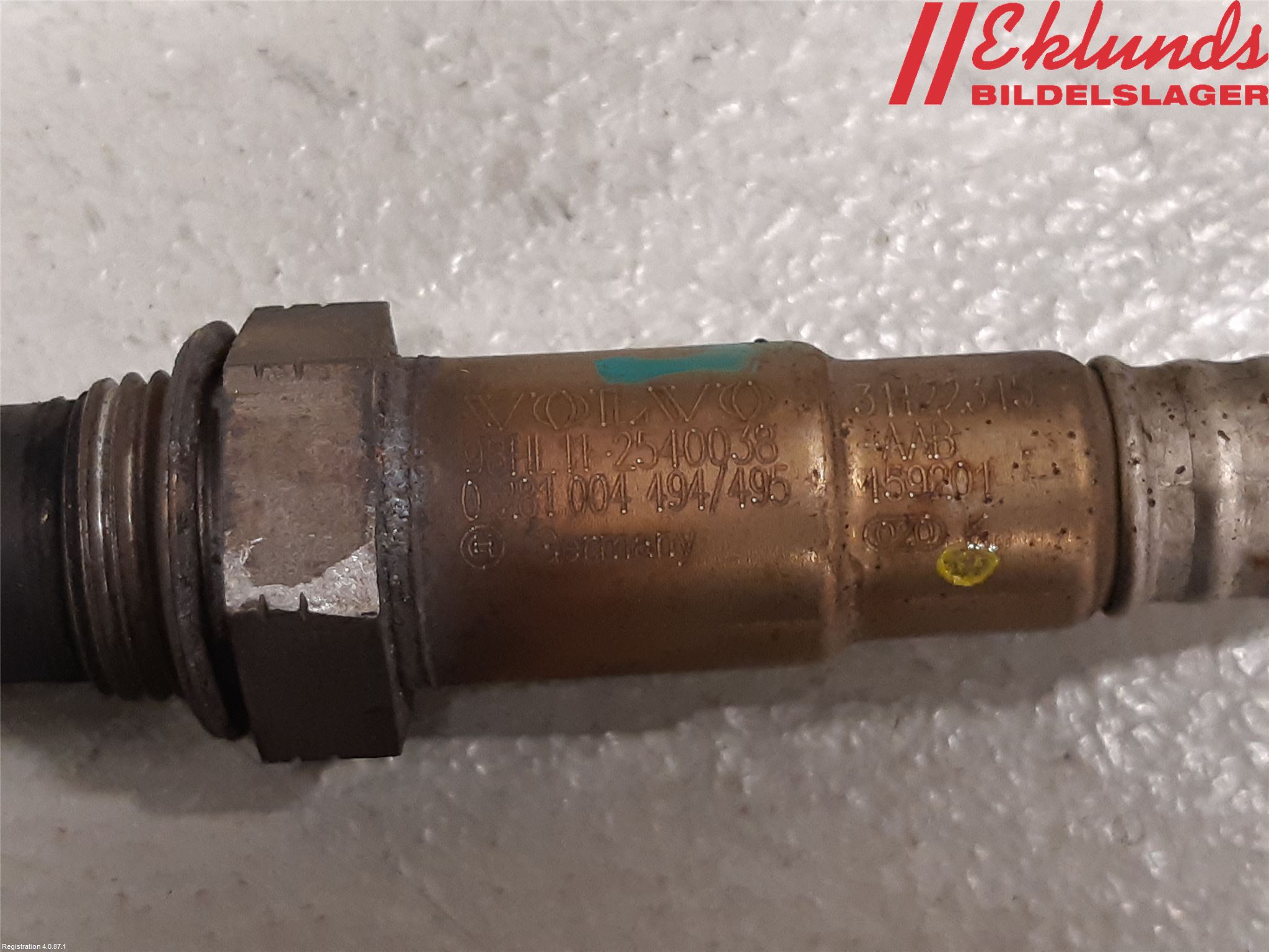 Volvo S60 11-13 Injlambdasond