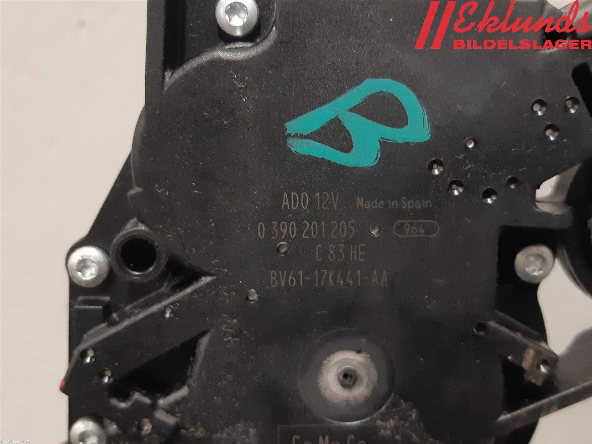 Ford FOCUS 11-14 Torkarmotor Baklucka