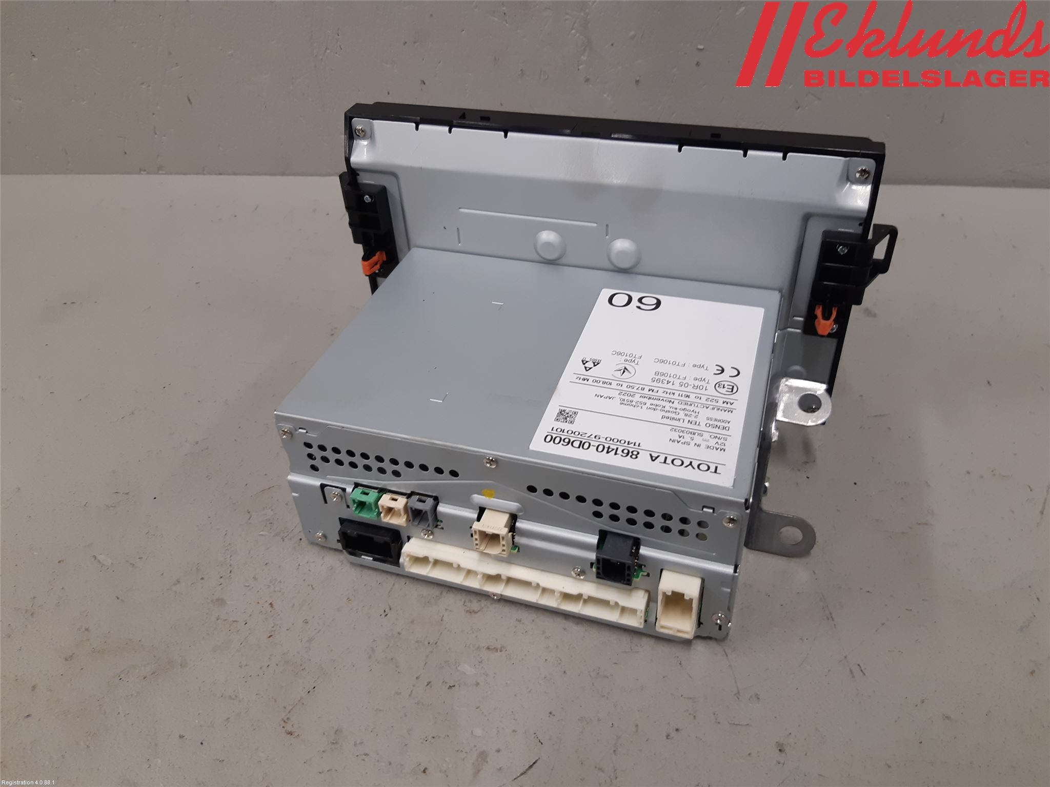 Toyota YARIS CROSS XP21 21- Cd Radio - Multimediapanel