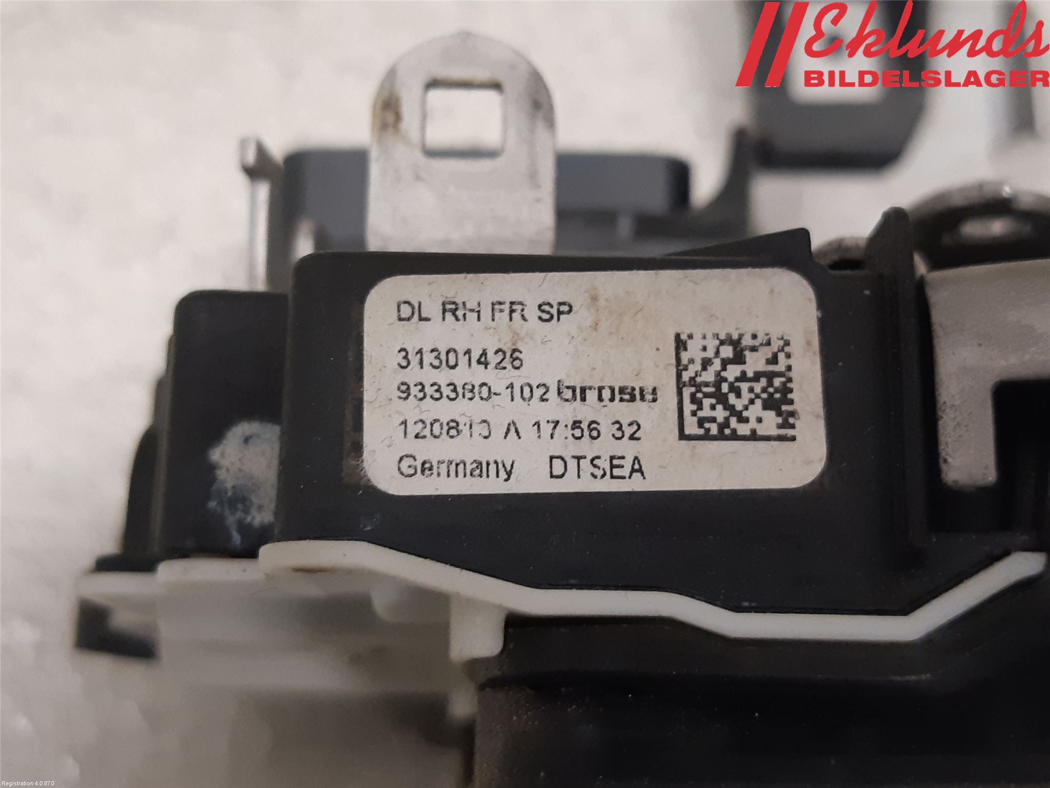 Volvo V40 12-19 Låskista-Dörrlås