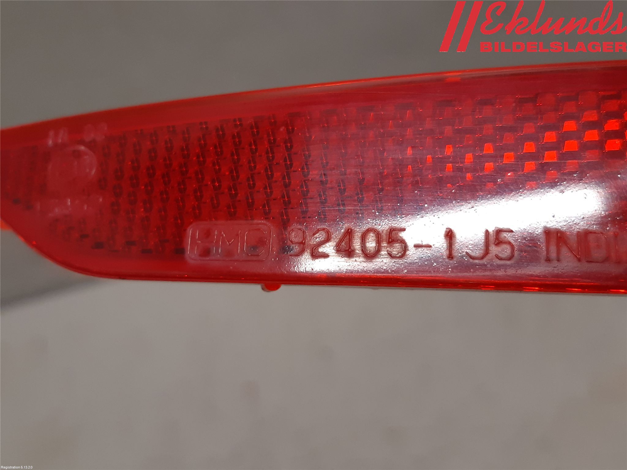 Hyundai i20 PB 09-14 Dimljus/Reflex Bak