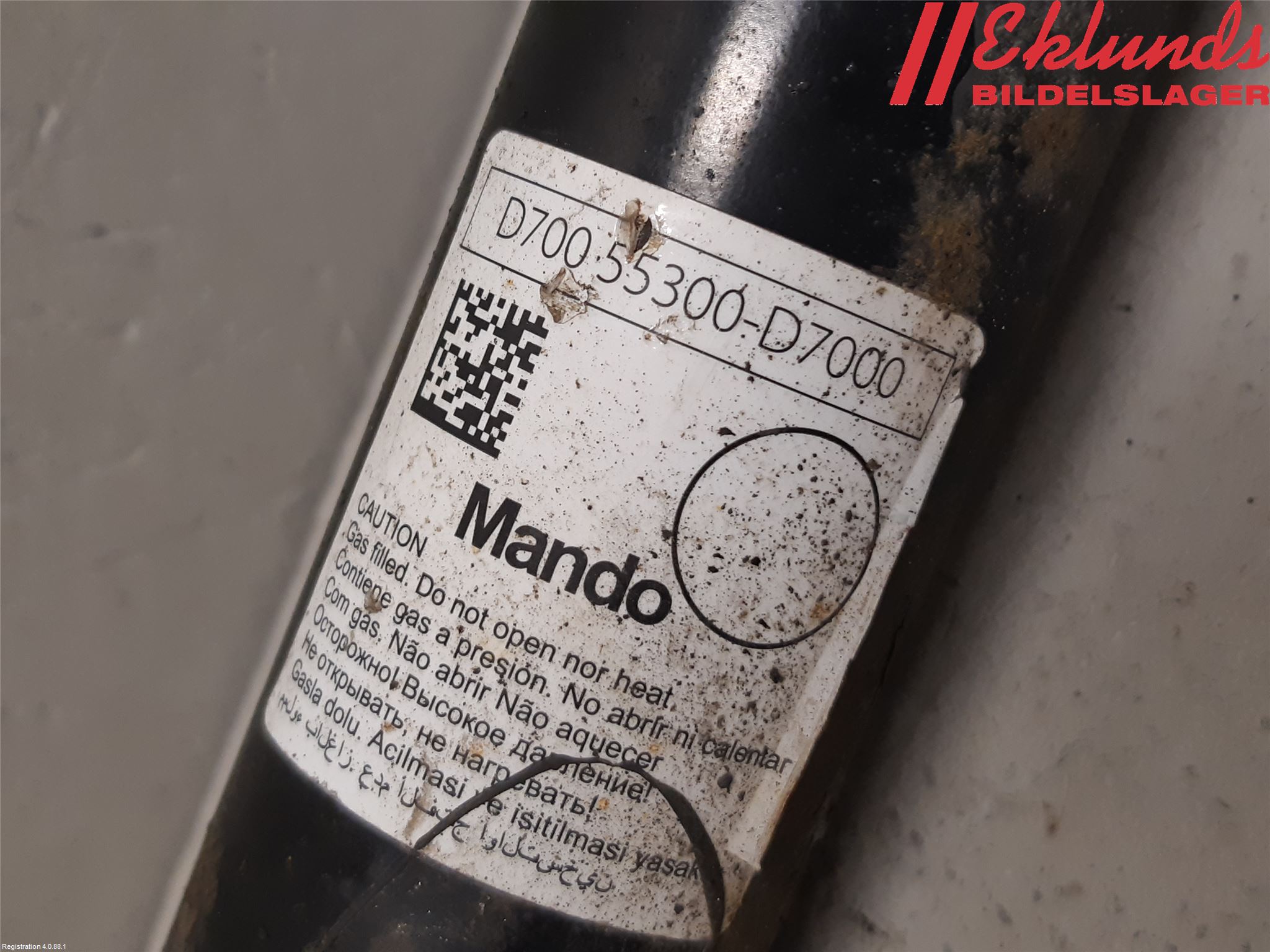 Hyundai TUCSON 05- Stötdämpare Bak