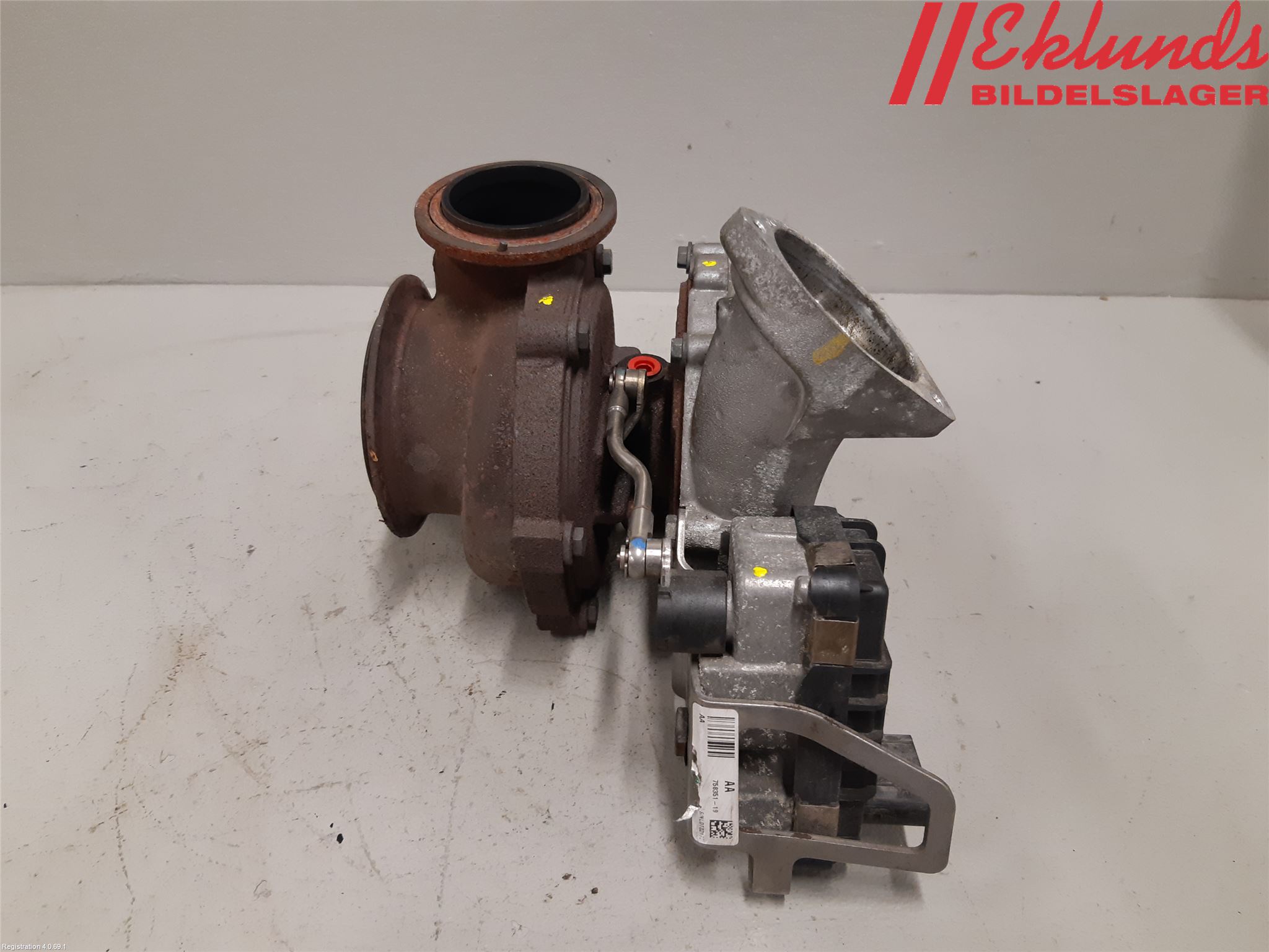BMW 5 E60/61 Sed/Tou 02-10 Turboaggregat