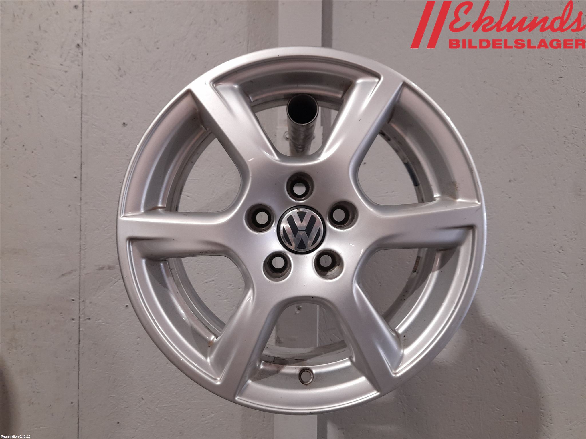Volkswagen VW POLO 10-17 Fälgsats Aluminium