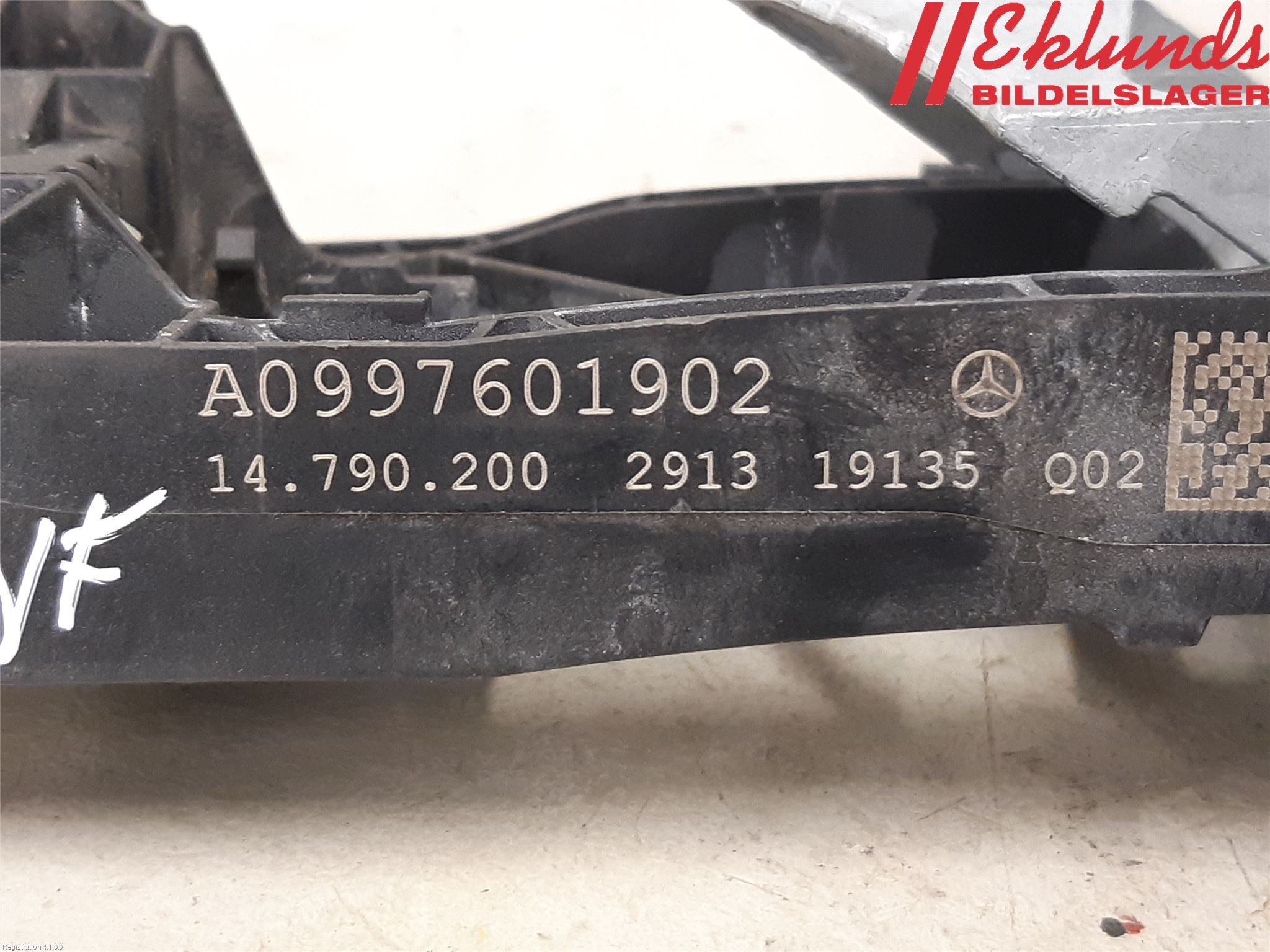 Mercedes-Benz MB CLA-KLASS (C118/X118) 19- Dörrhandtag Yttre Vä