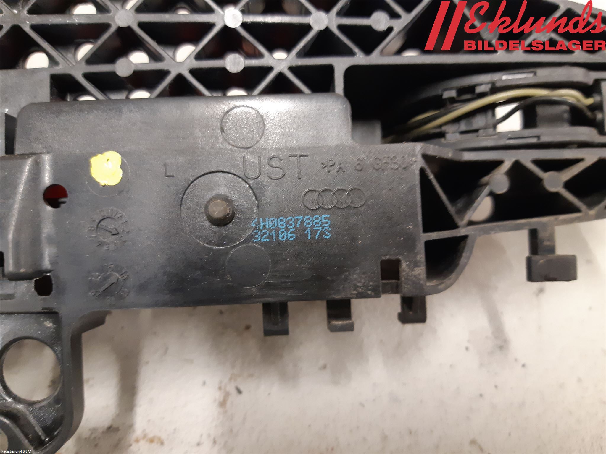 Audi A7/S7 4G 11-17 Dörrhandtag Yttre Vä