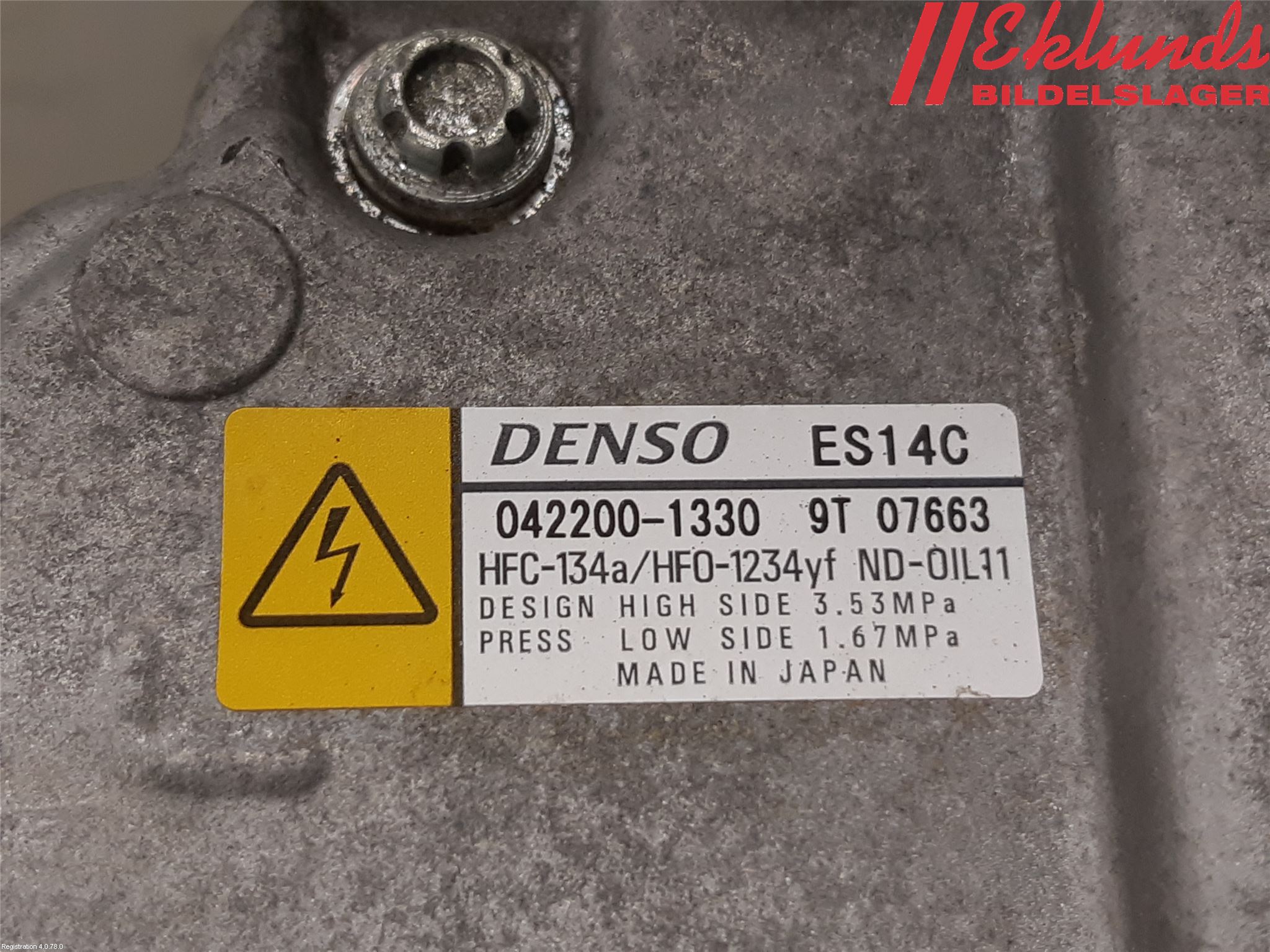 Toyota AURIS 13-19 Ac Kompressor