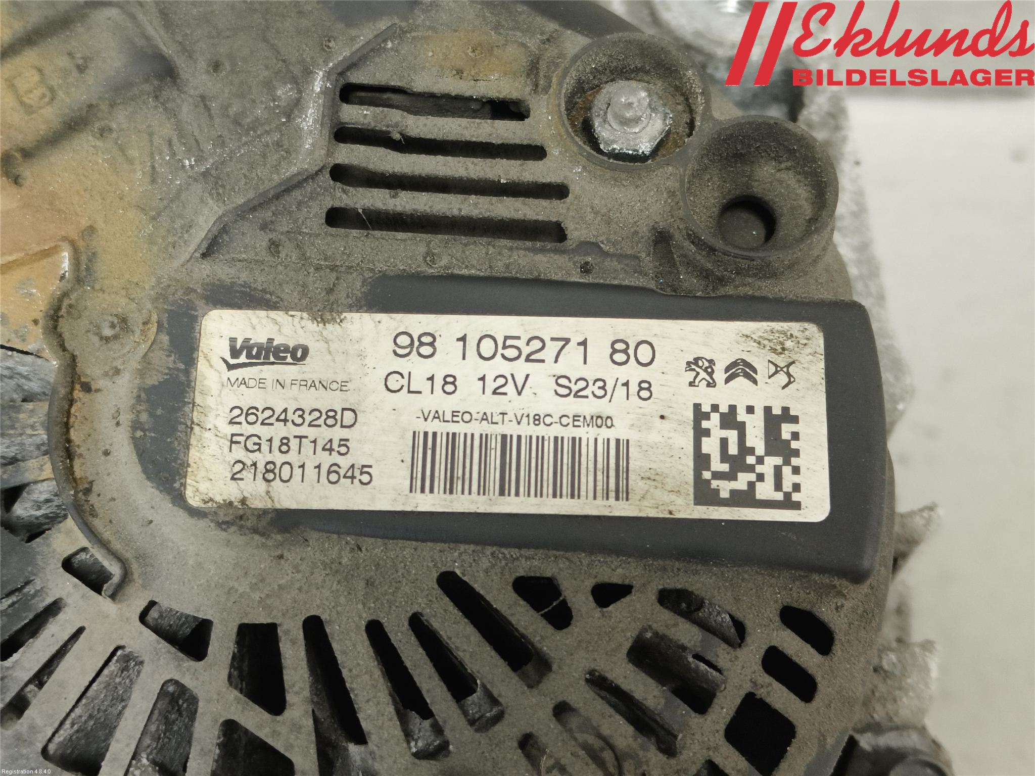 Peugeot EXPERT/E-EXPERT 17- Generator