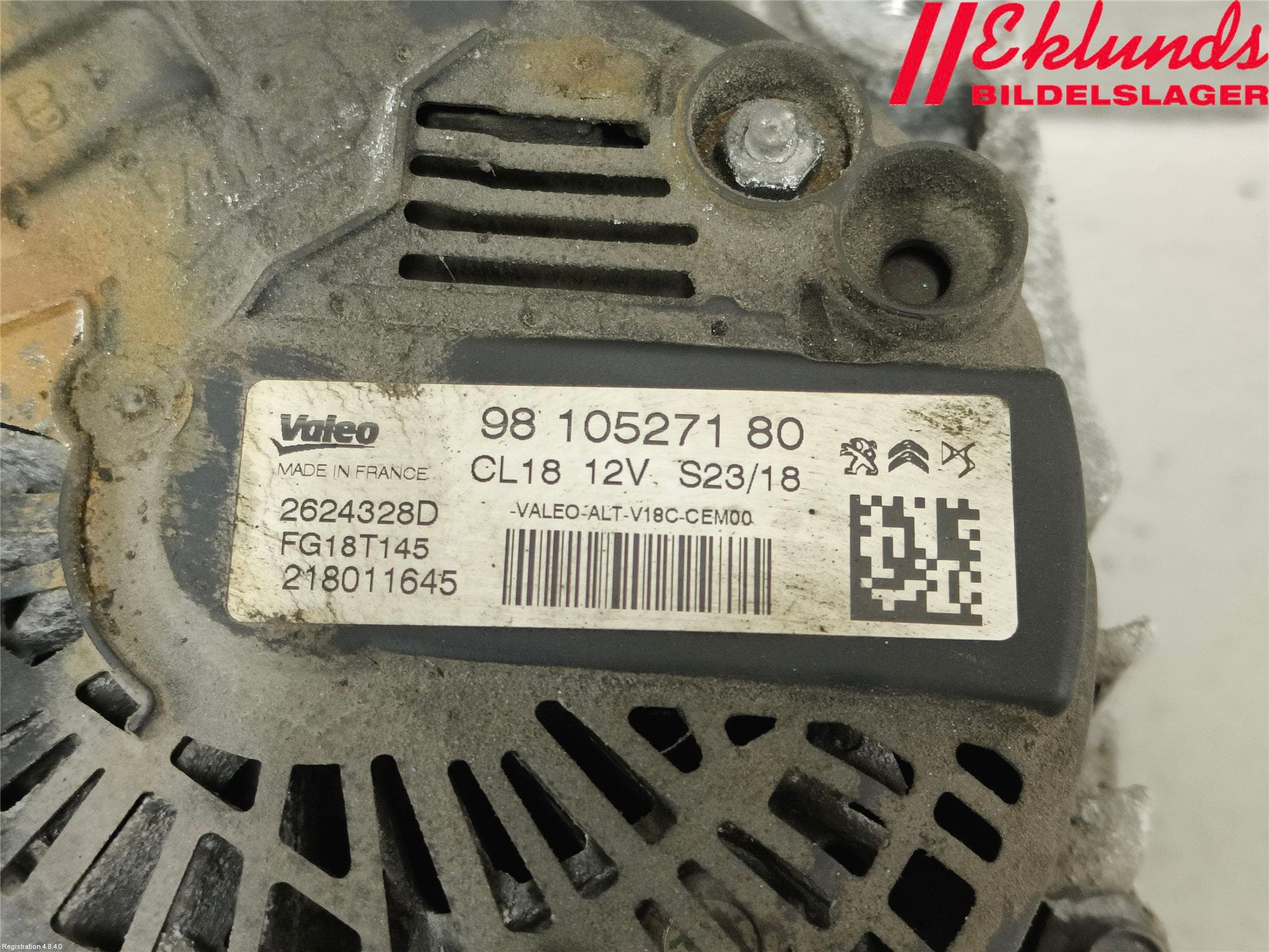 Peugeot EXPERT/E-EXPERT 17- Generator