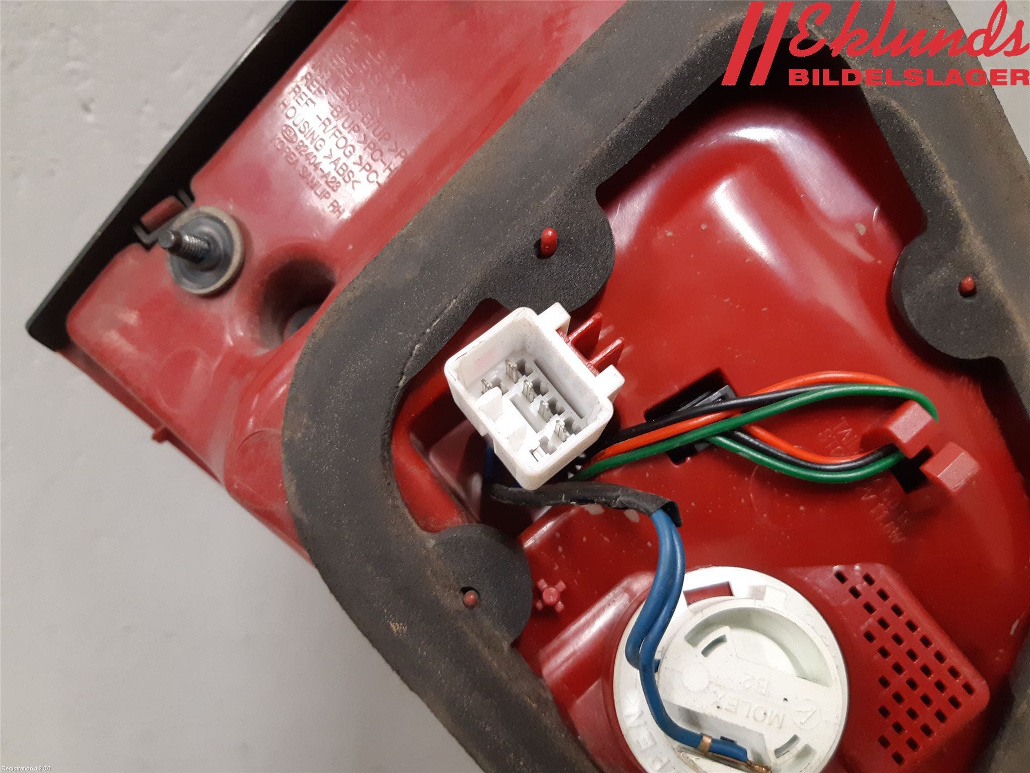 Kia CEED 12-18 Bakljus Lucka Hö