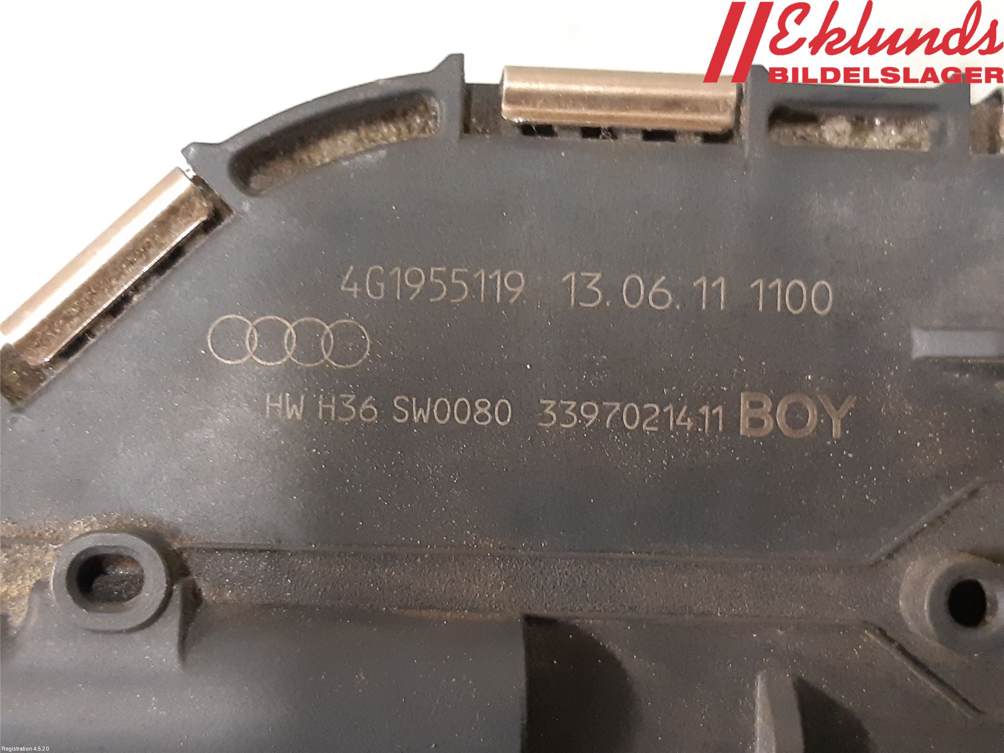Audi A6/S6 4G 11-18 Torkarmotor Vindruta