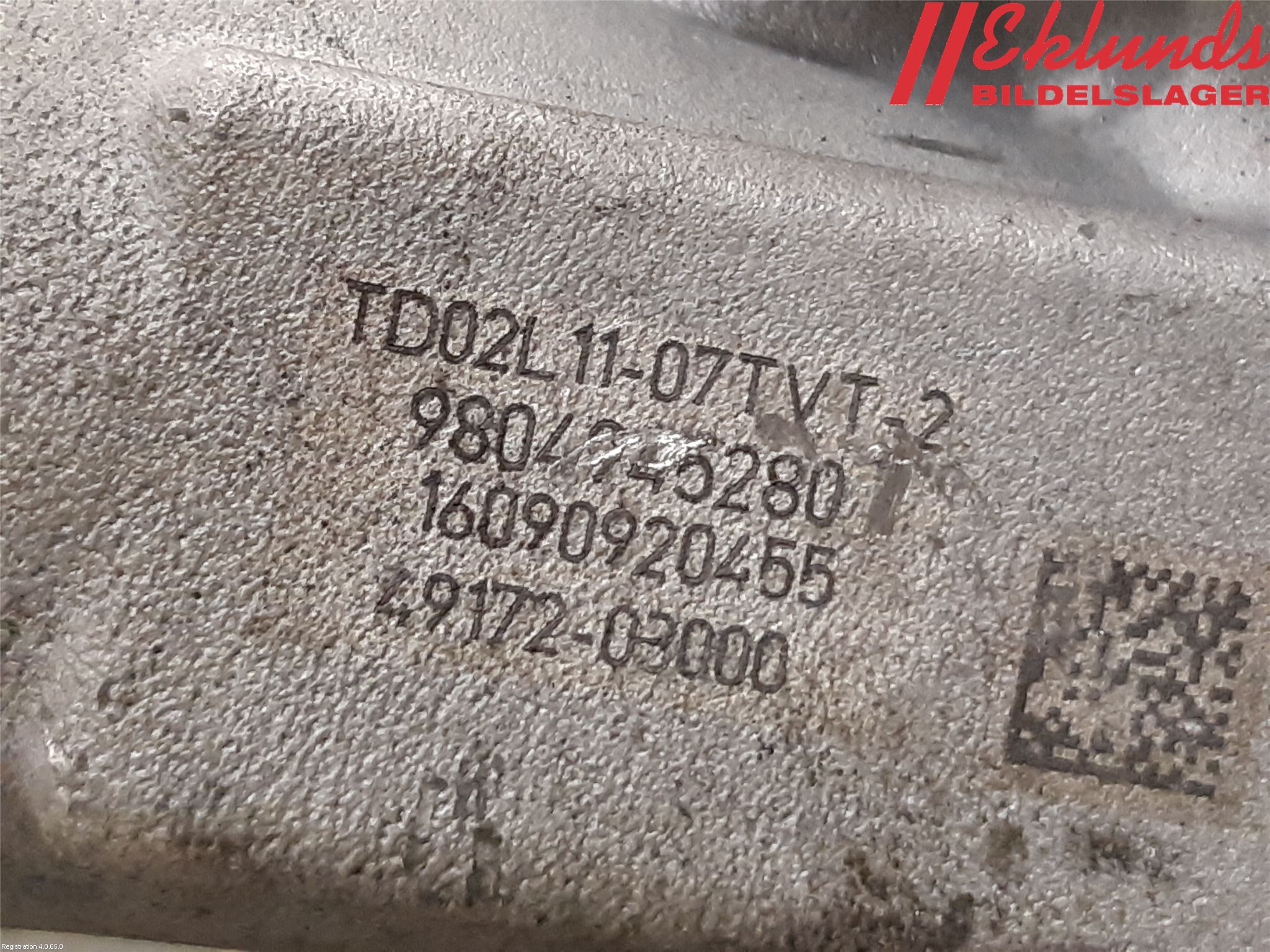 Citroen BERLINGO 08-18 Turboaggregat