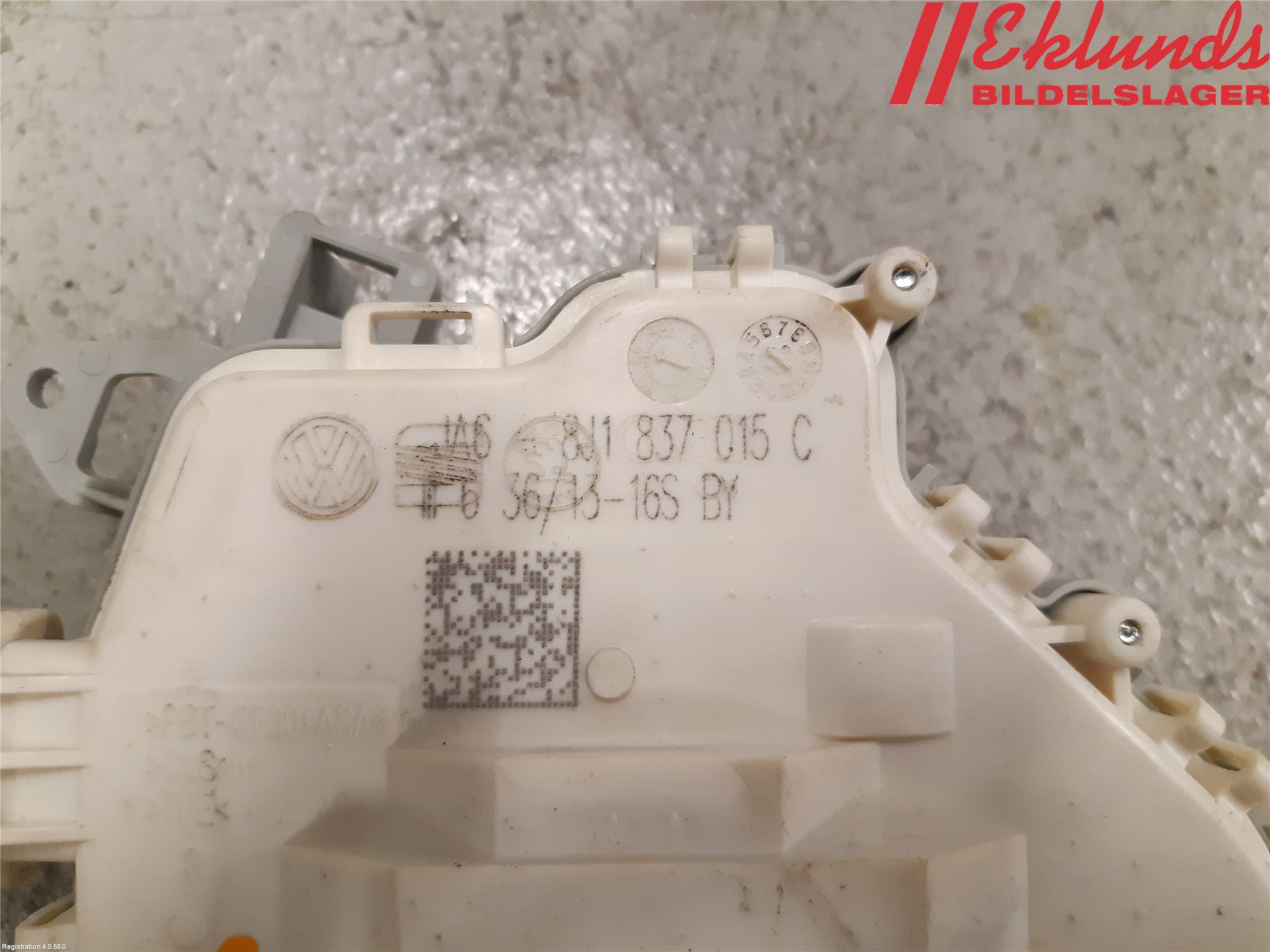 Audi A4 12-15 Låskista-Dörrlås