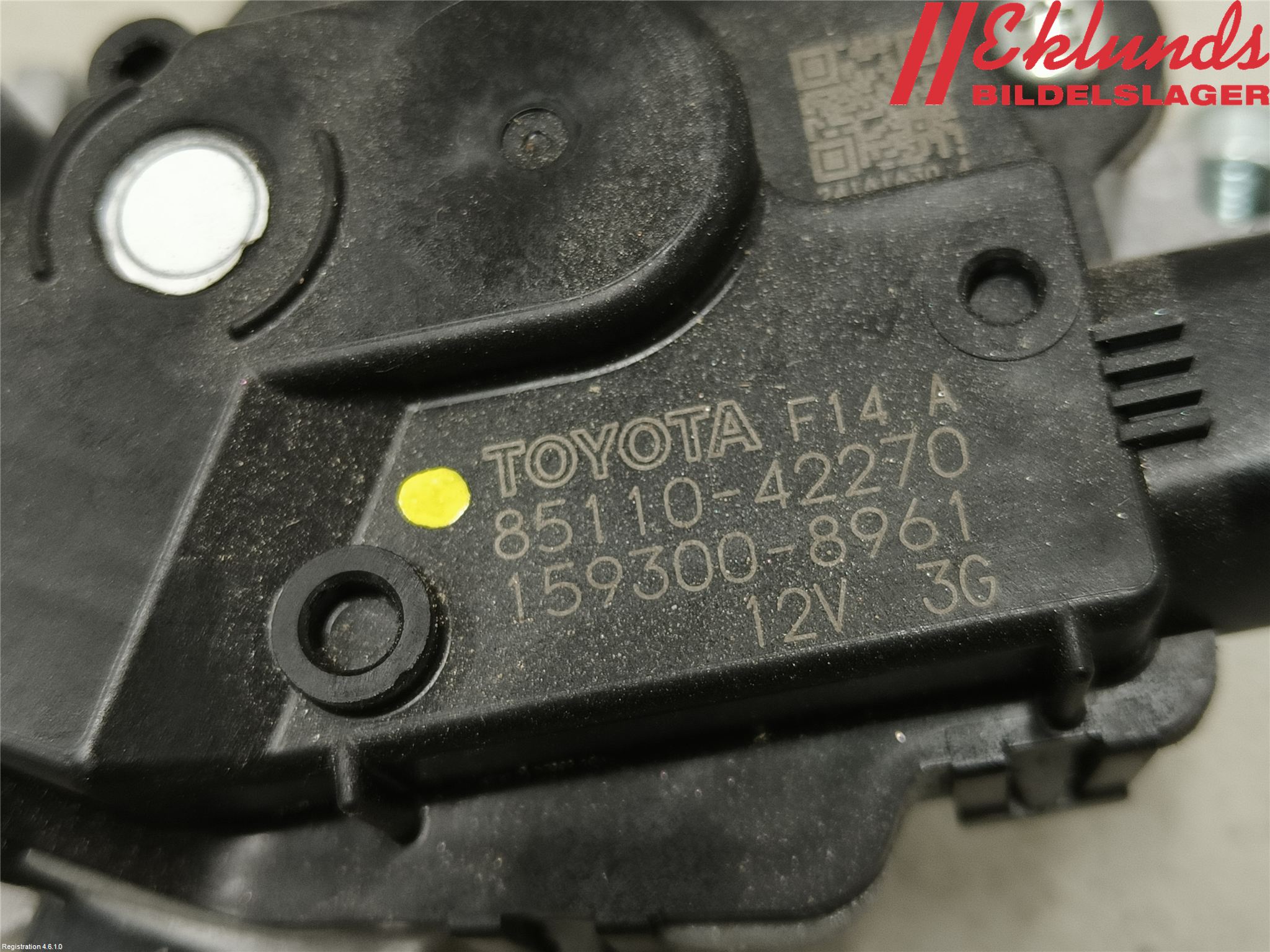 Toyota RAV4 19- Torkarmotor Vindruta